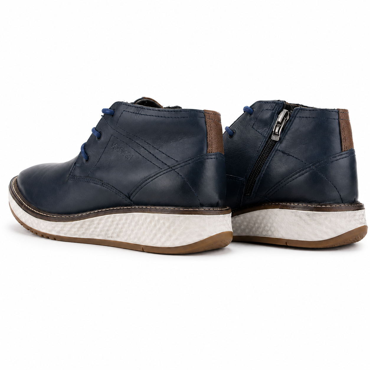 Botin Ferracini Hombre 3300 Play Azul Marino Casual-4