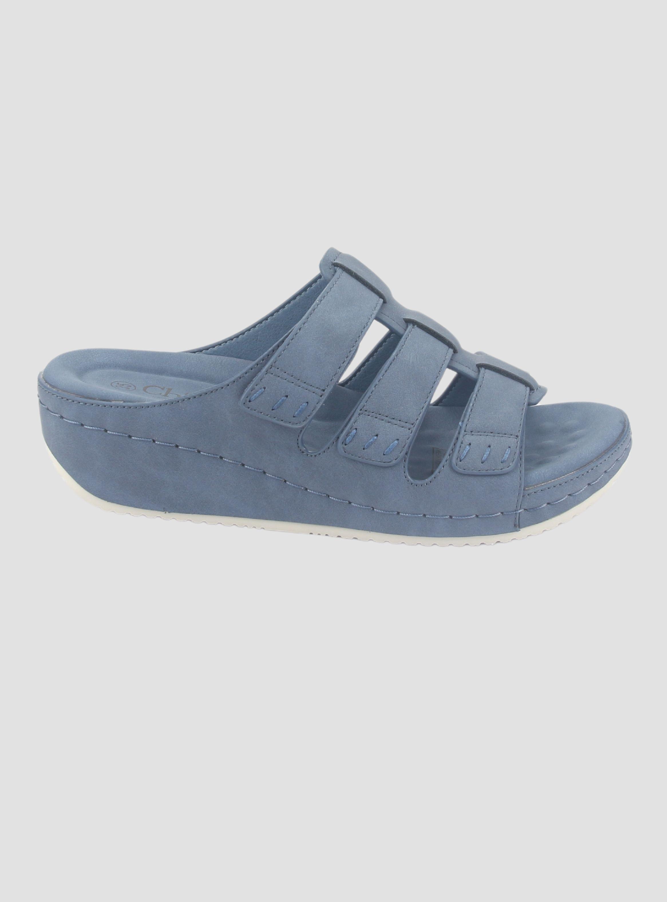Sandalia Chalada Mujer Kopa-1 Azul Casual-0