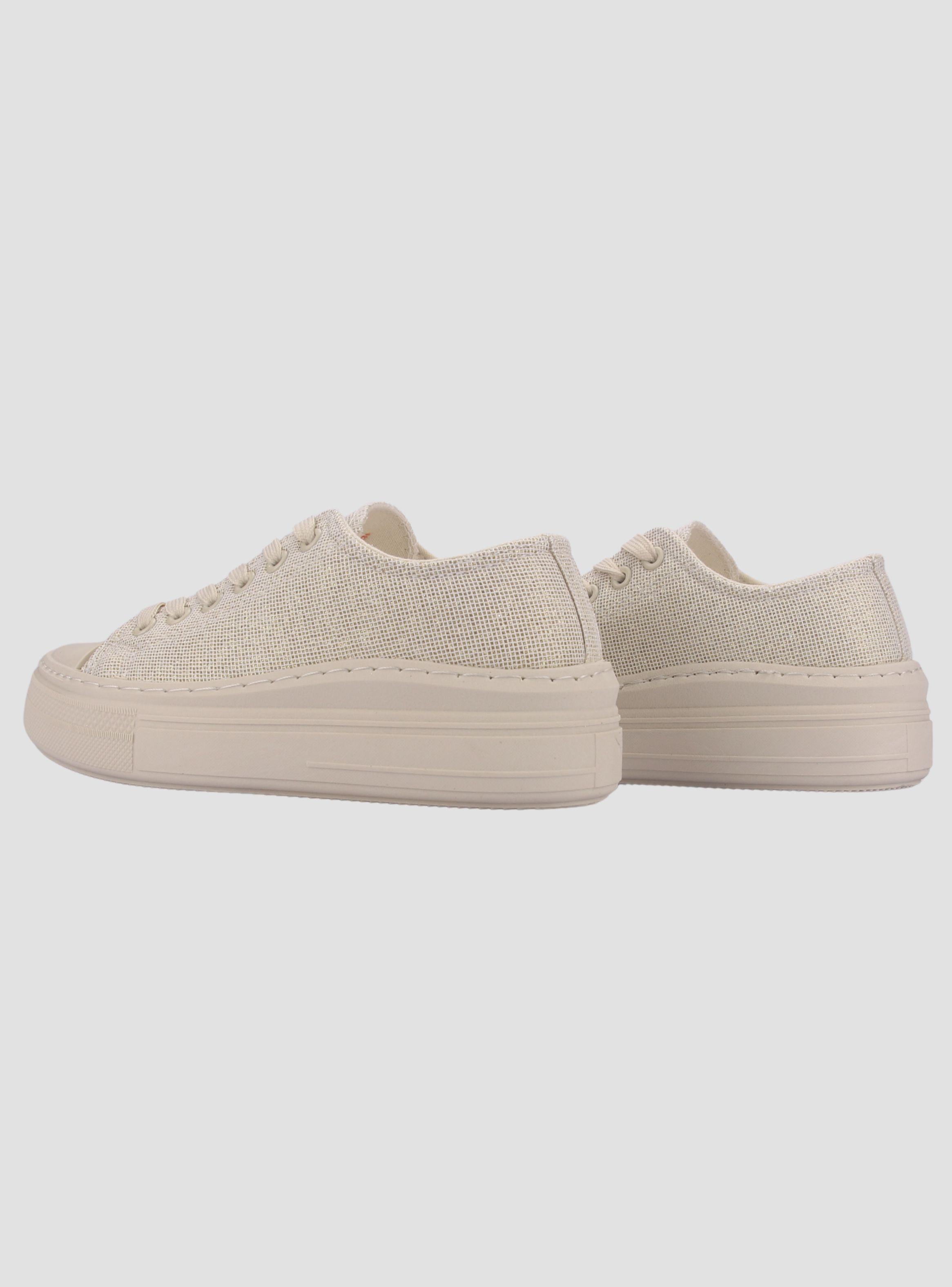 Zapatilla Mujer Chalada Clu-16 Beige Urbano-5
