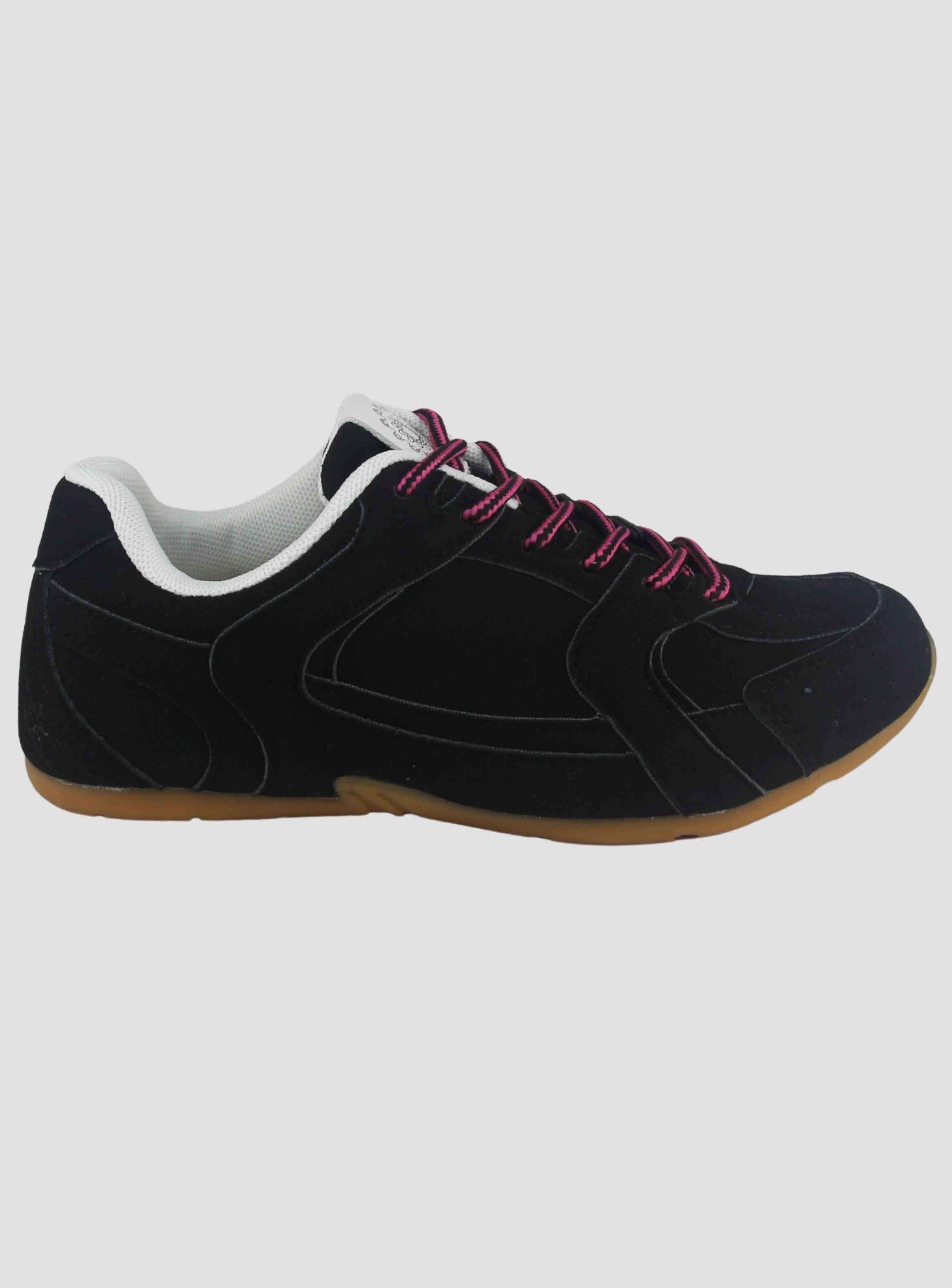 Zapatilla Chalada Mujer Nova-1 Negro Urbano-0