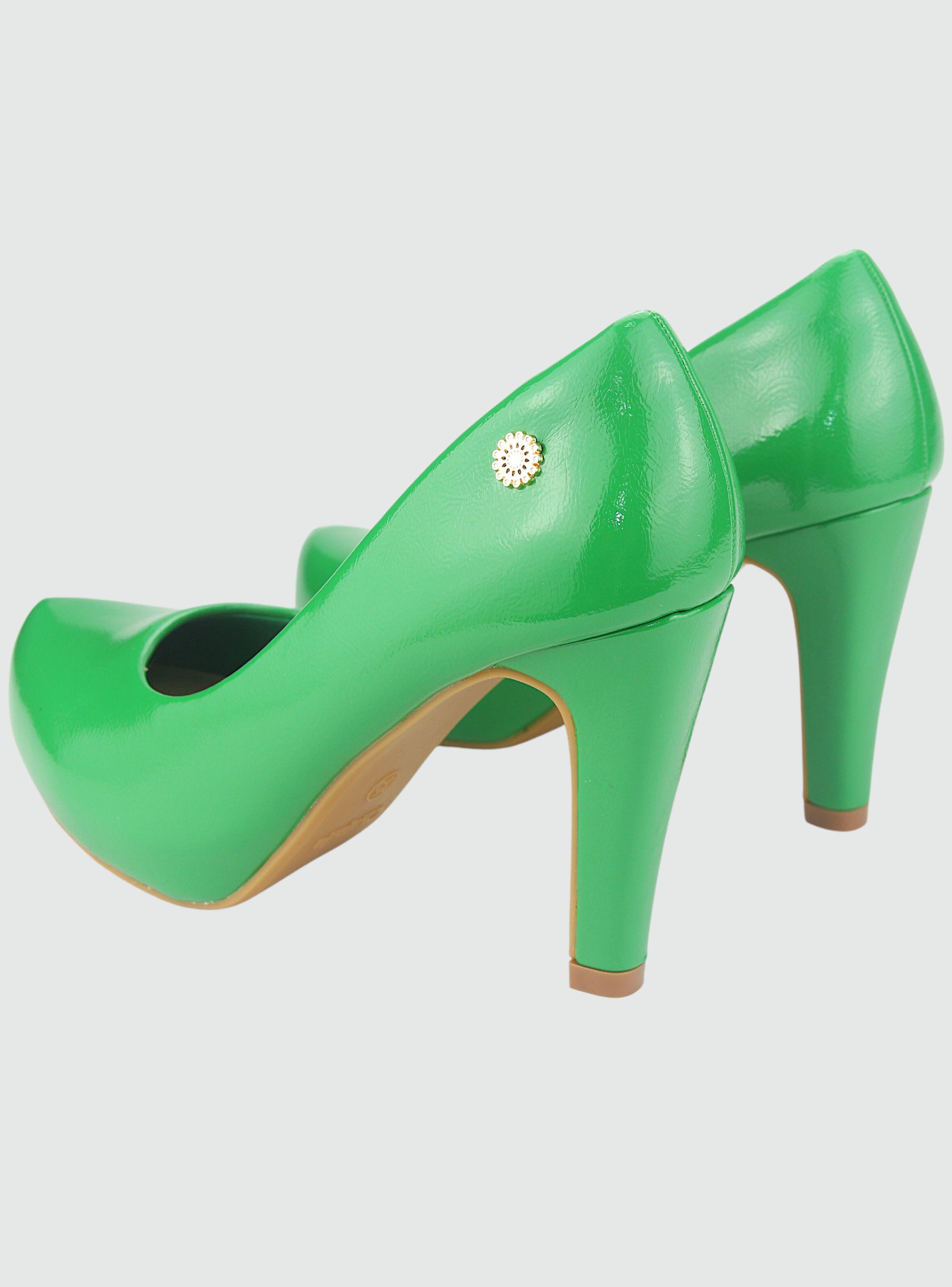 Zapato Chalada Mujer Fashion-81 Verde Casual-5