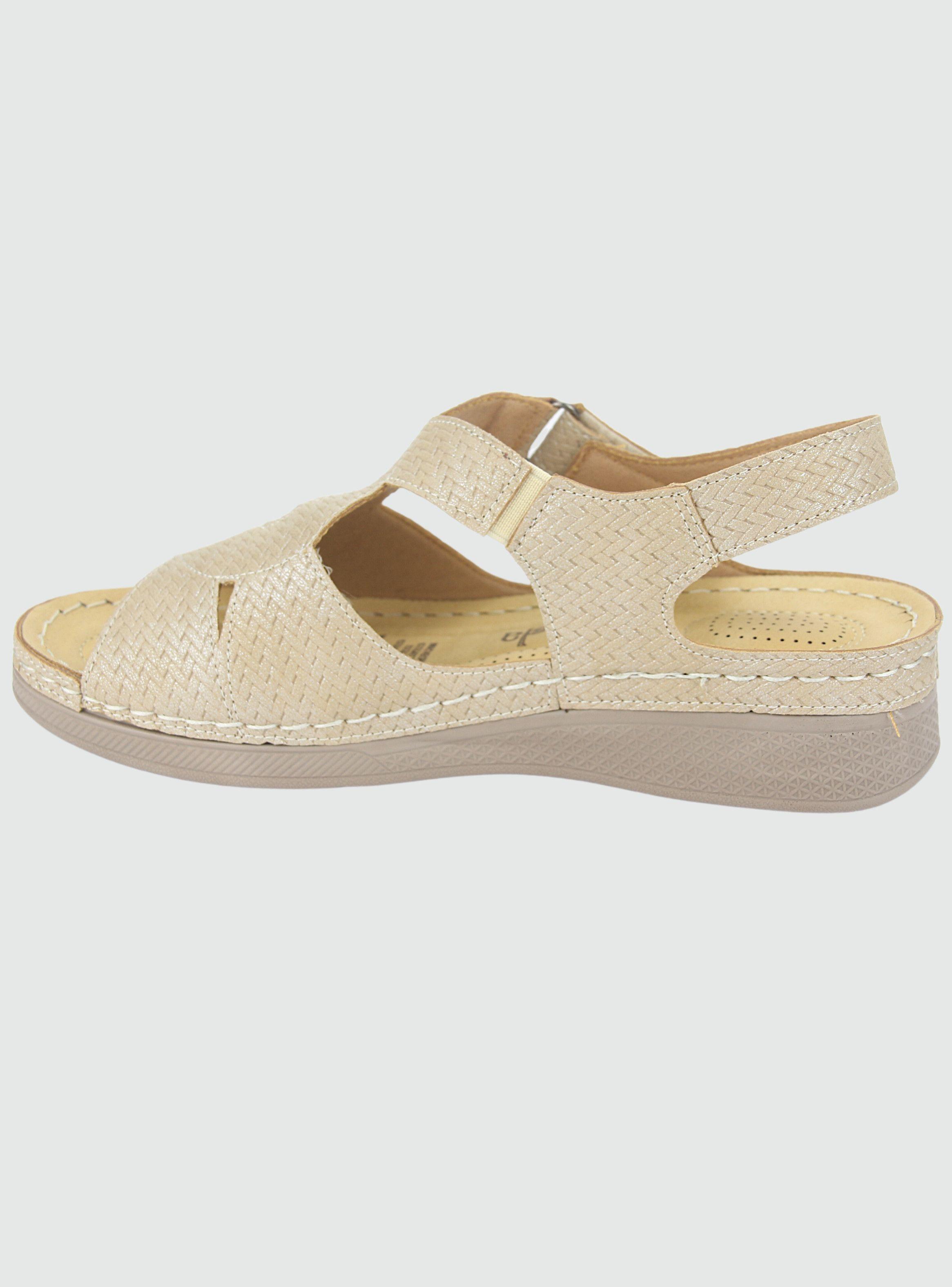 Sandalia Chalada Mujer Didi-2 Dorado Casual-1