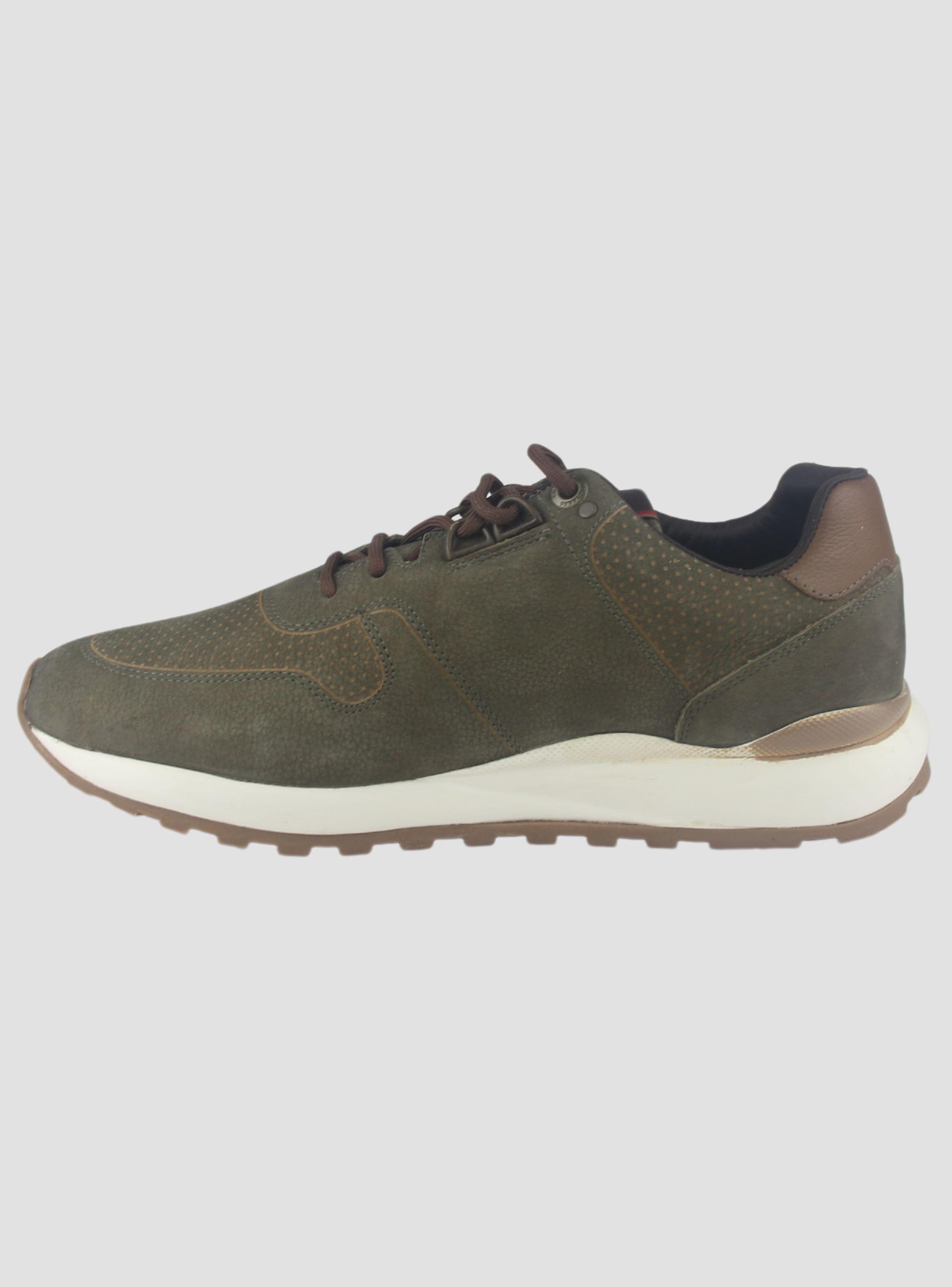 Zapatilla Ferracini Hombre 9357 Dark Oliva Casual-1
