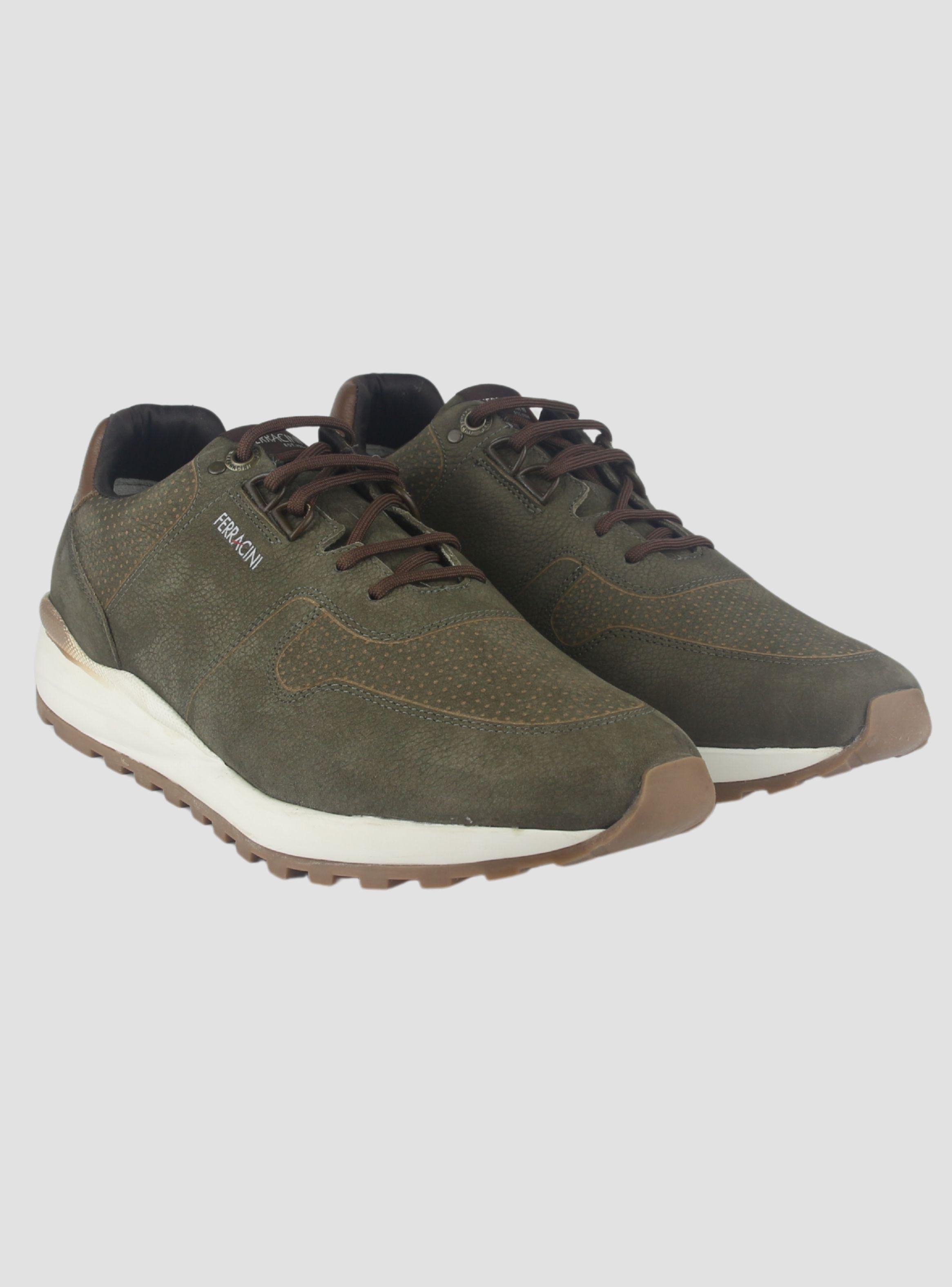 Zapatilla Ferracini Hombre 9357 Dark Oliva Casual-4