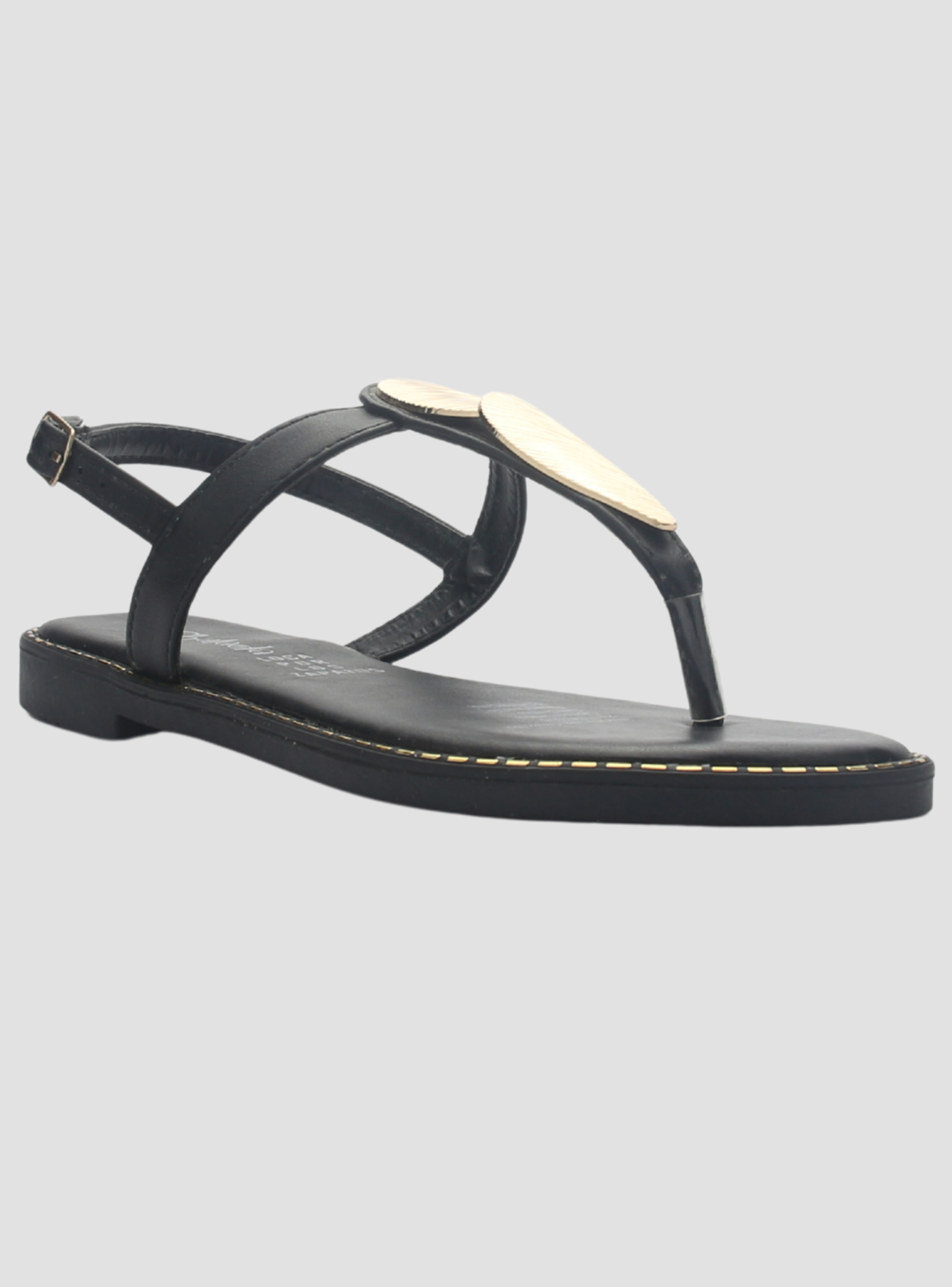 Sandalia de Mujer de color Negro Casual Chalada Buckel-4-2