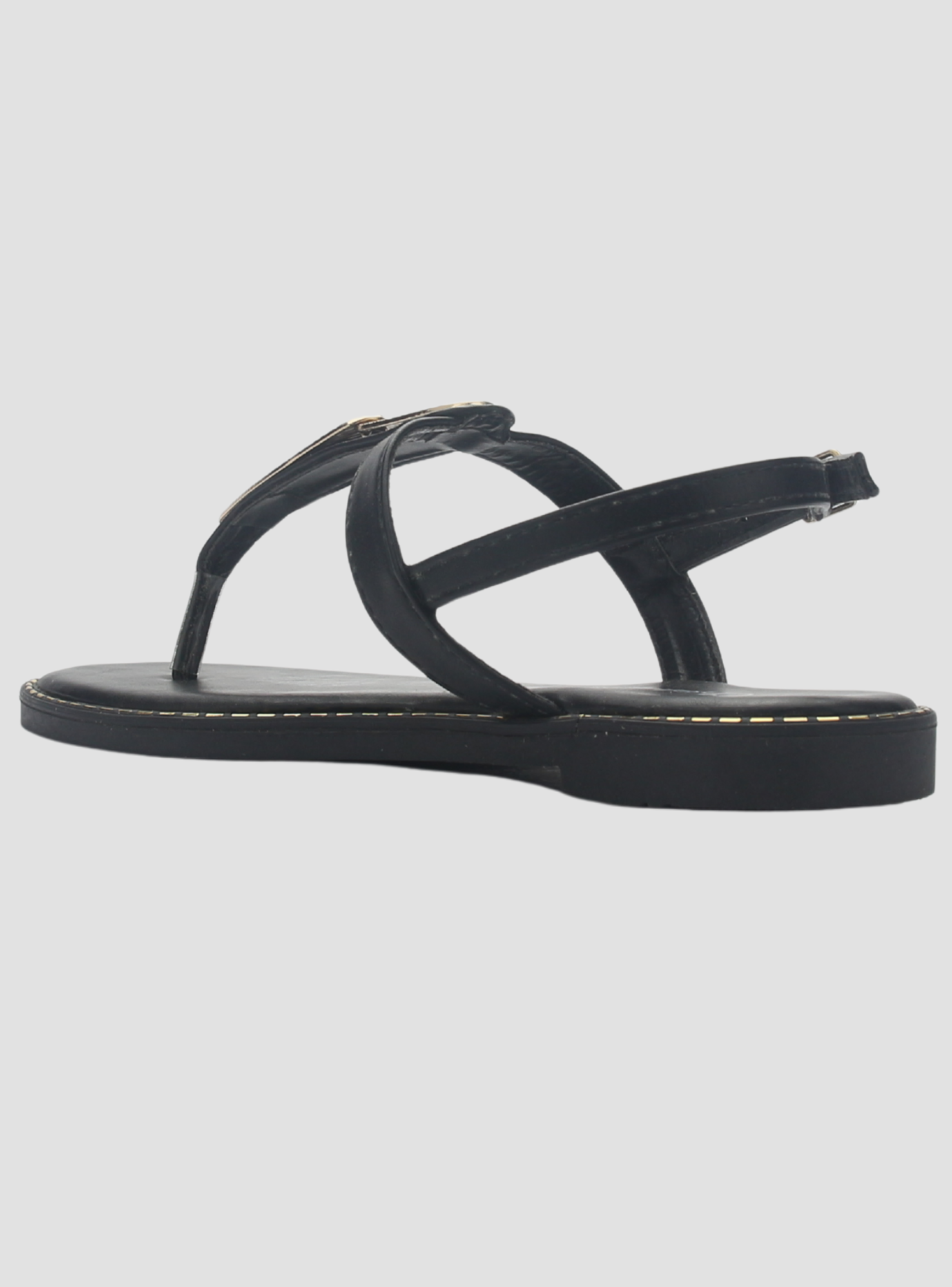 Sandalia de Mujer de color Negro Casual Chalada Buckel-4-3