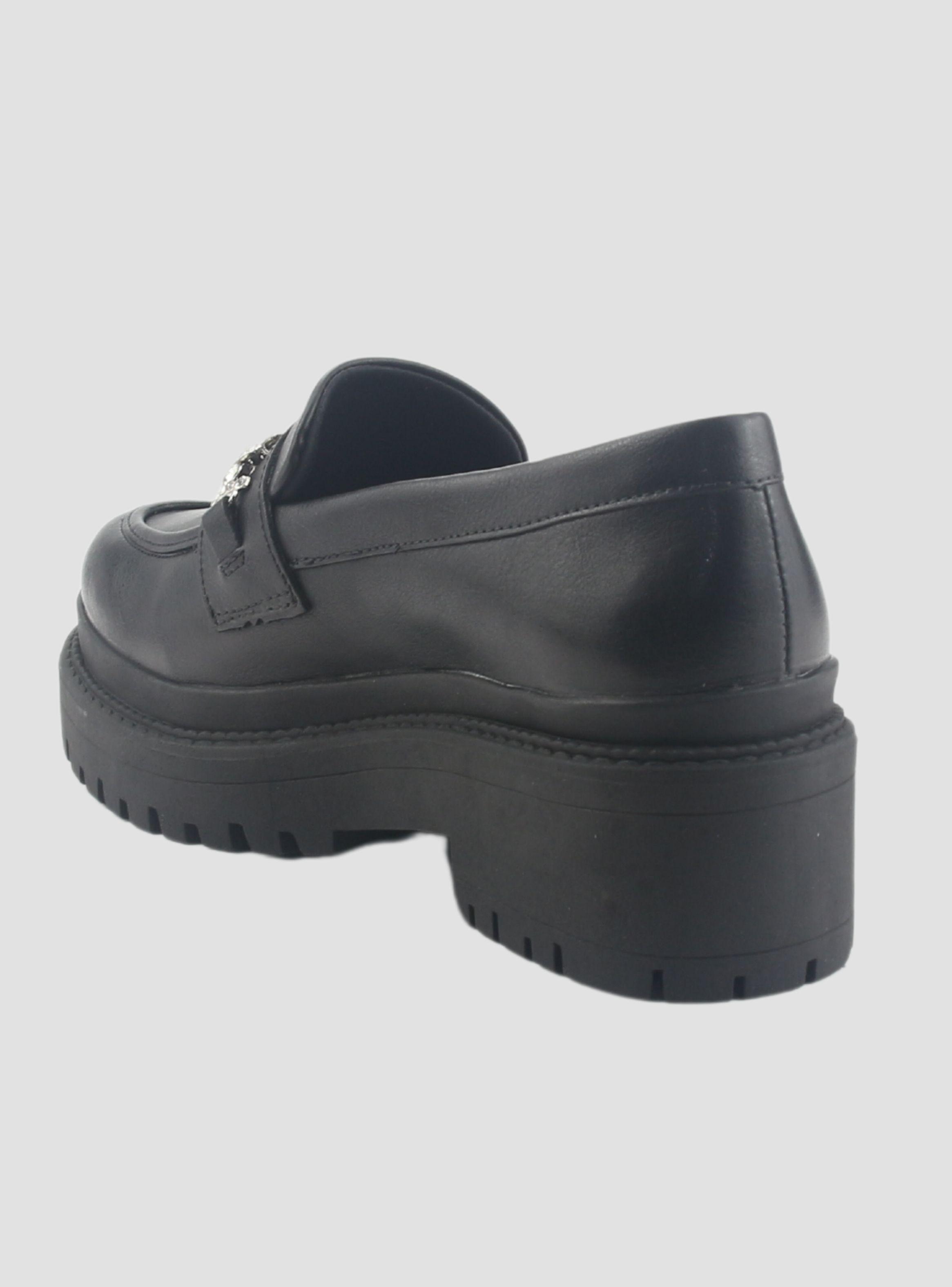 Mocasin Via Marte Mujer 013-003-01 Negro Casual-3