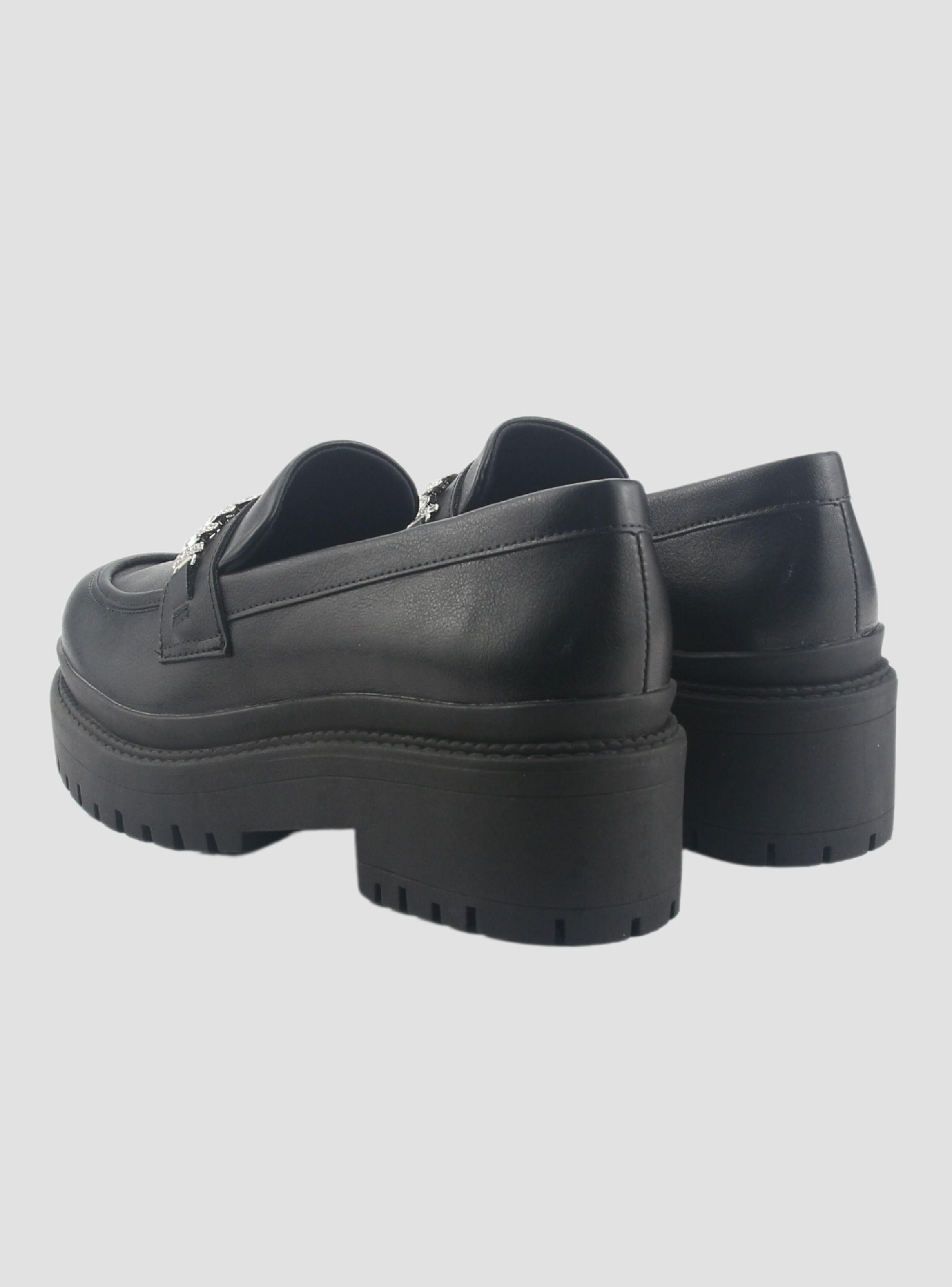 Mocasin Via Marte Mujer 013-003-01 Negro Casual-5