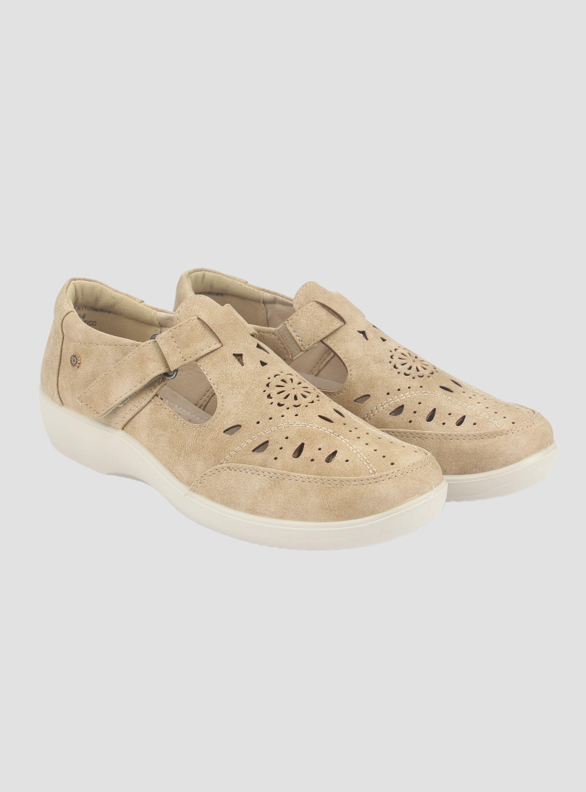 Zapato Chalada Mujer Dong-1 Beige Casual-4