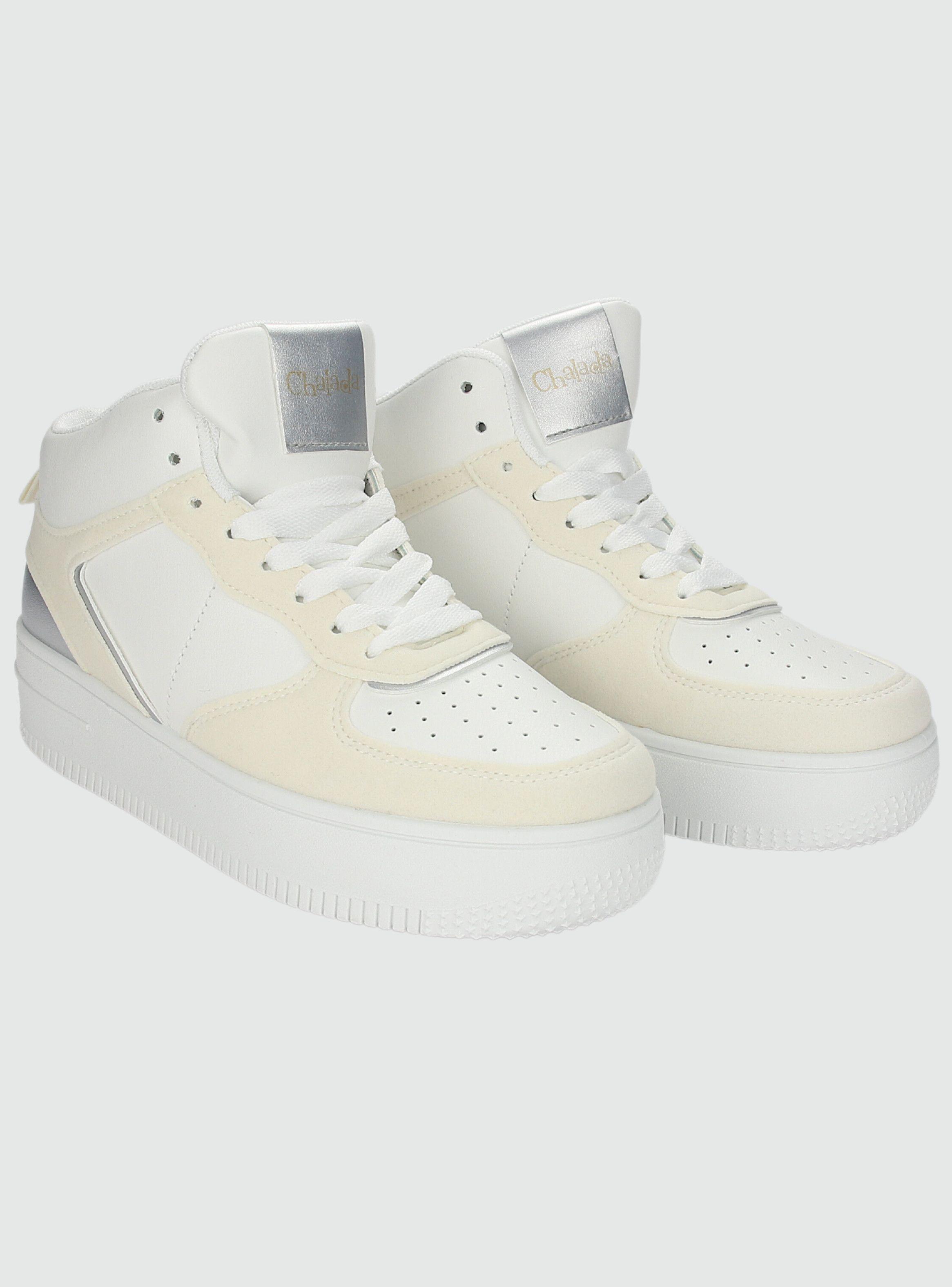Zapatilla Chalada Mujer Joggo-5 Blanco Urbano-4