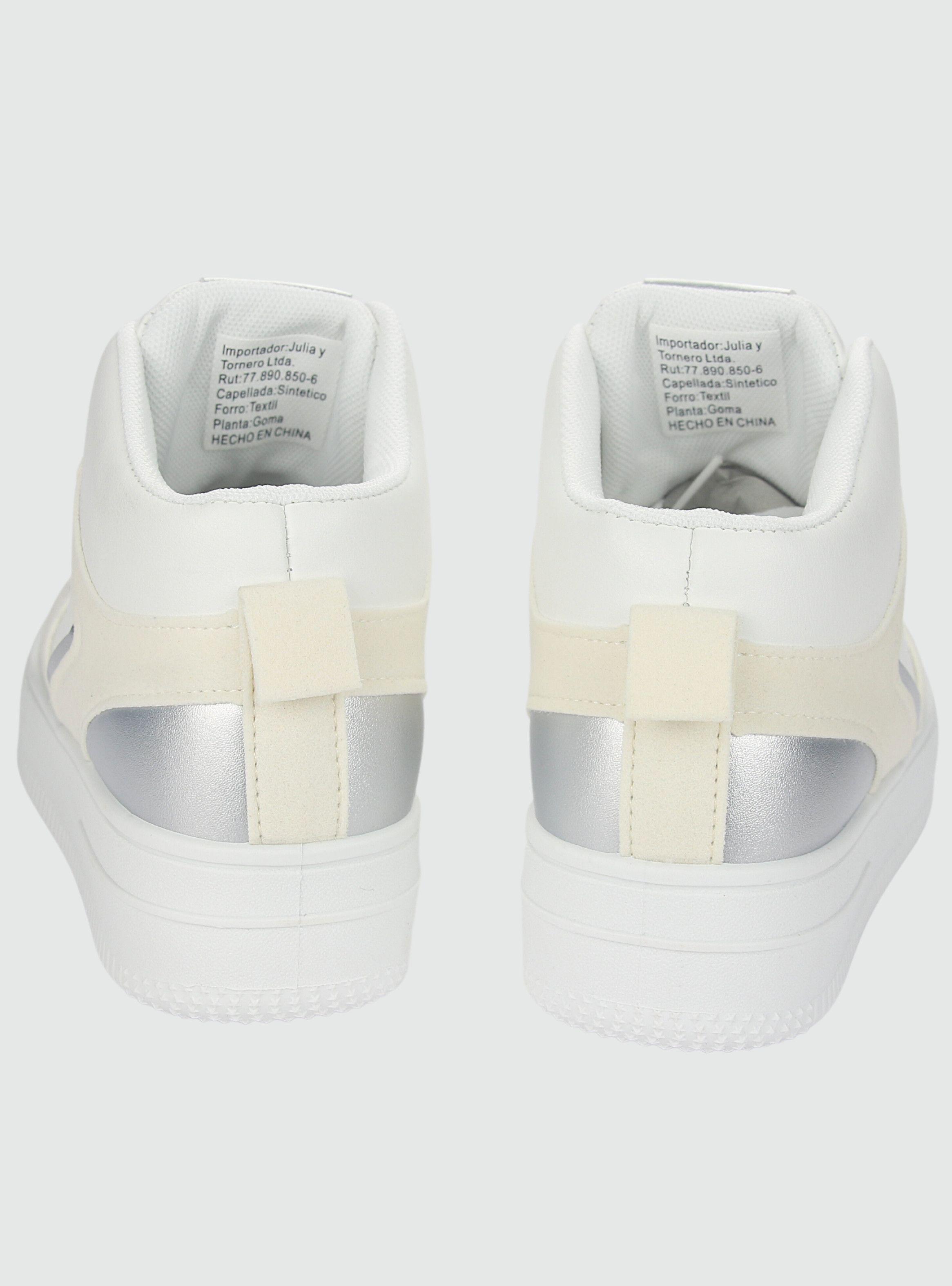 Zapatilla Chalada Mujer Joggo-5 Blanco Urbano-5