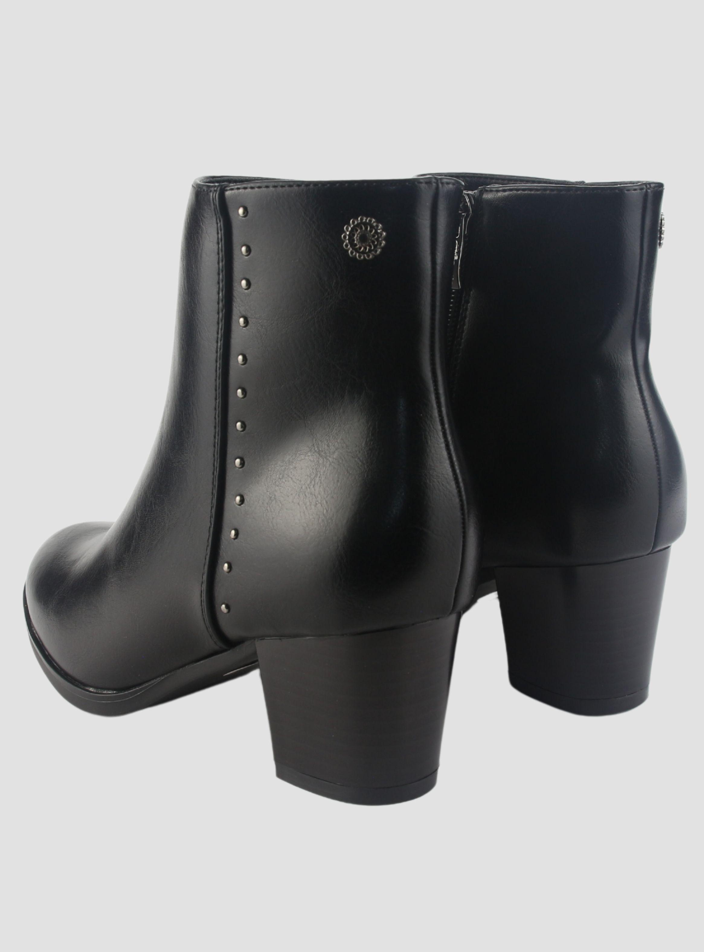 Botin Chalada Mujer Costa-3 Negro Casual-5