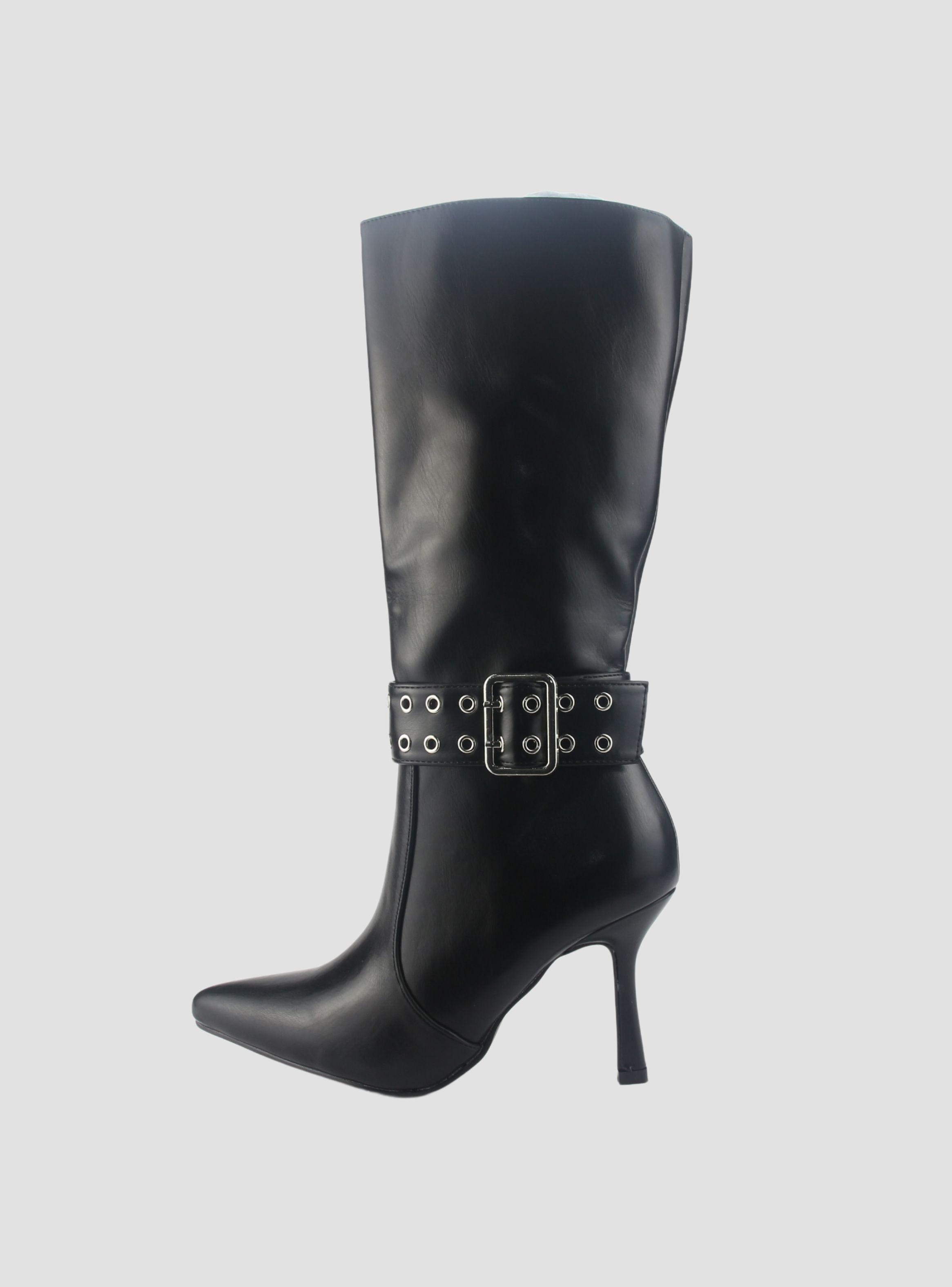 Bota Chalada Mujer Nero-7 Negro Casual-1