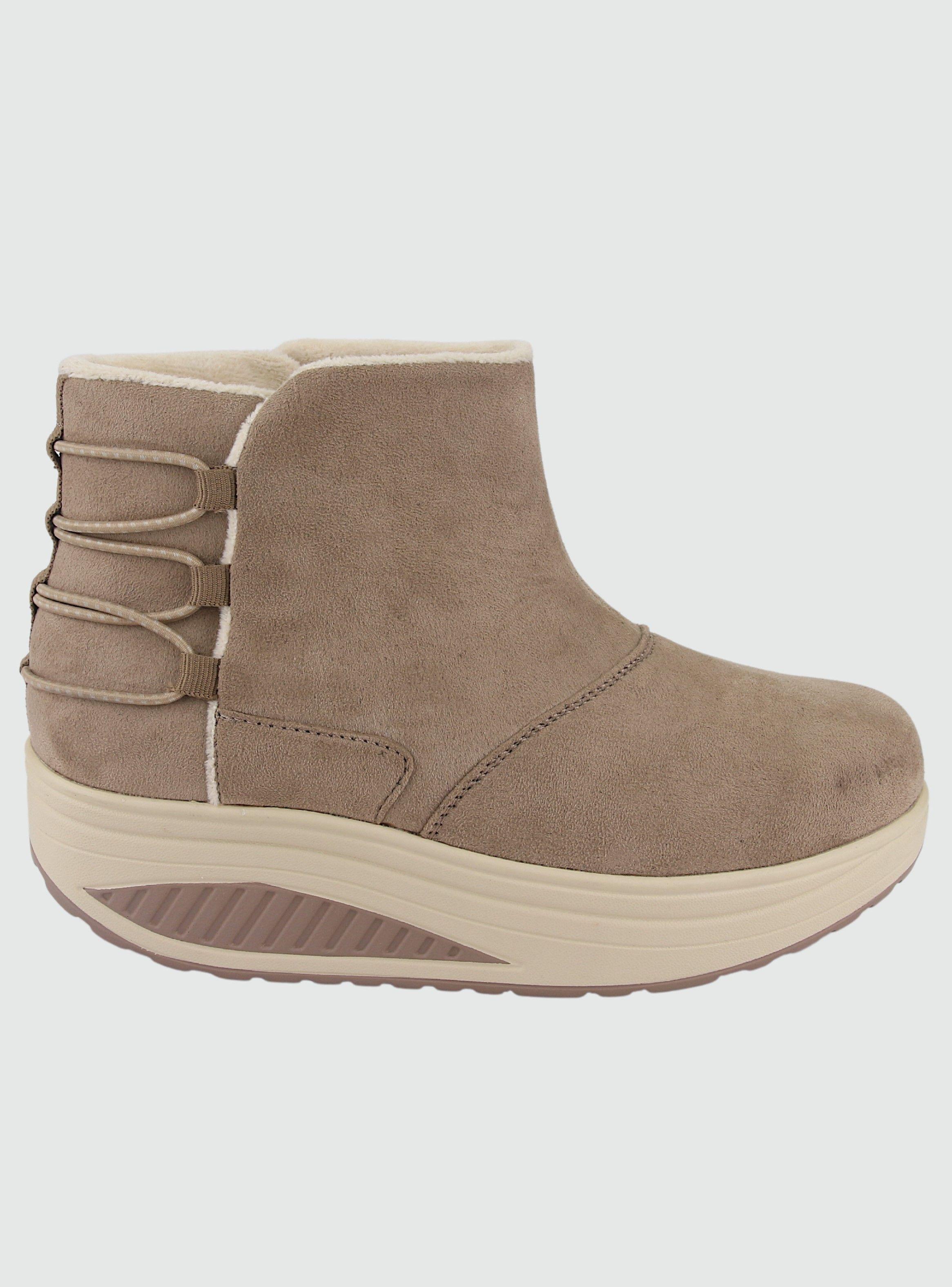 Botin Funway Mujer Tija-5 Beige Casual-0