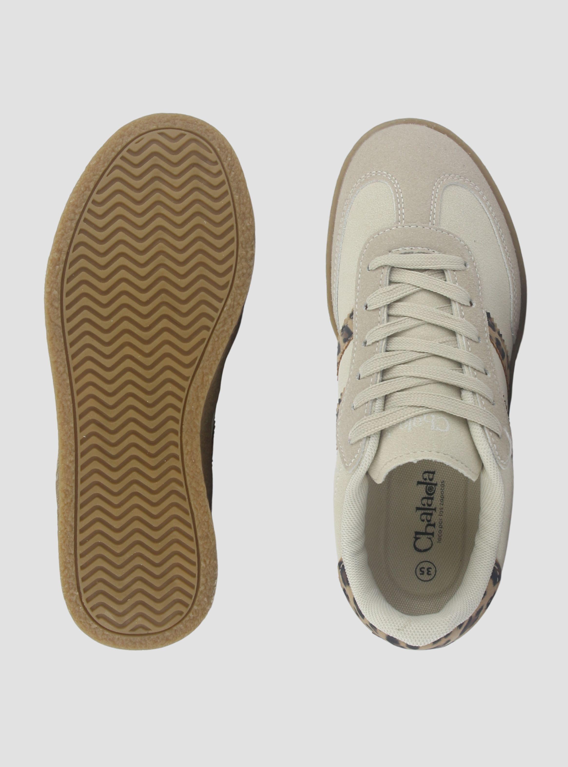 Zapatilla Chalada Mujer Caju-1 Beige Urbano-6