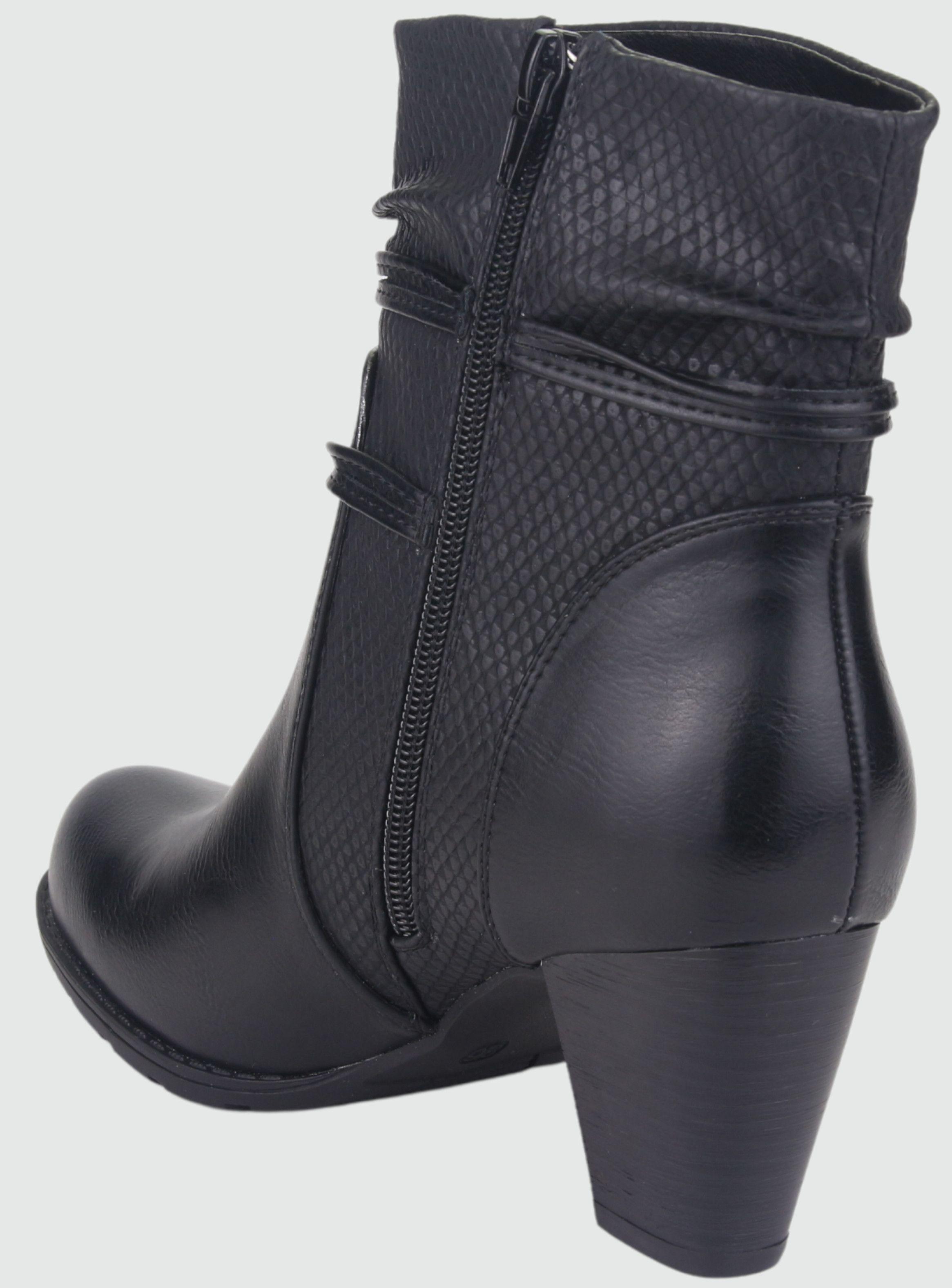 Botin Chalada Mujer Ceta-20 Negro Casual-3