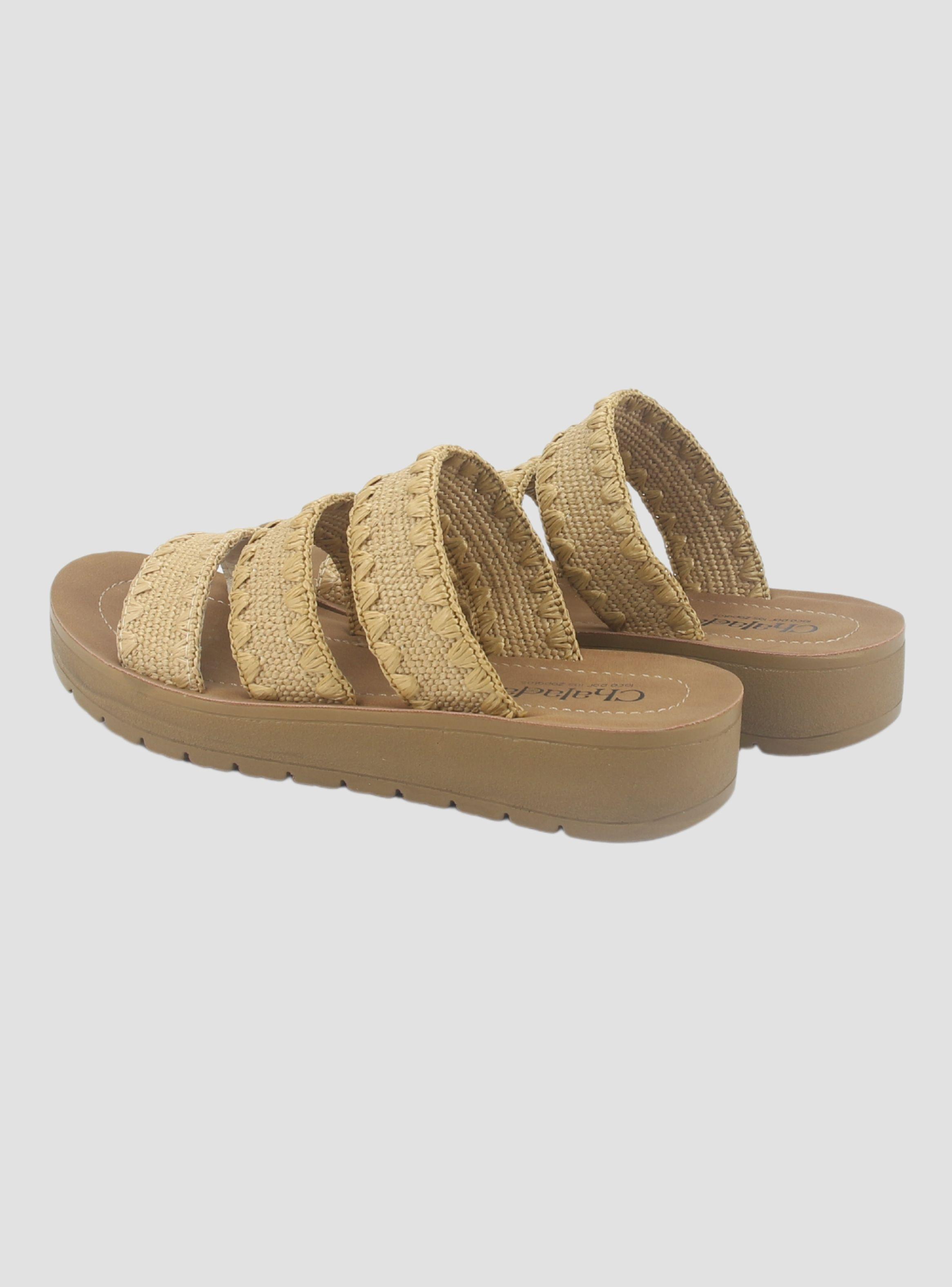 Sandalia Chalada Mujer Beta-1 Camel Casual-5