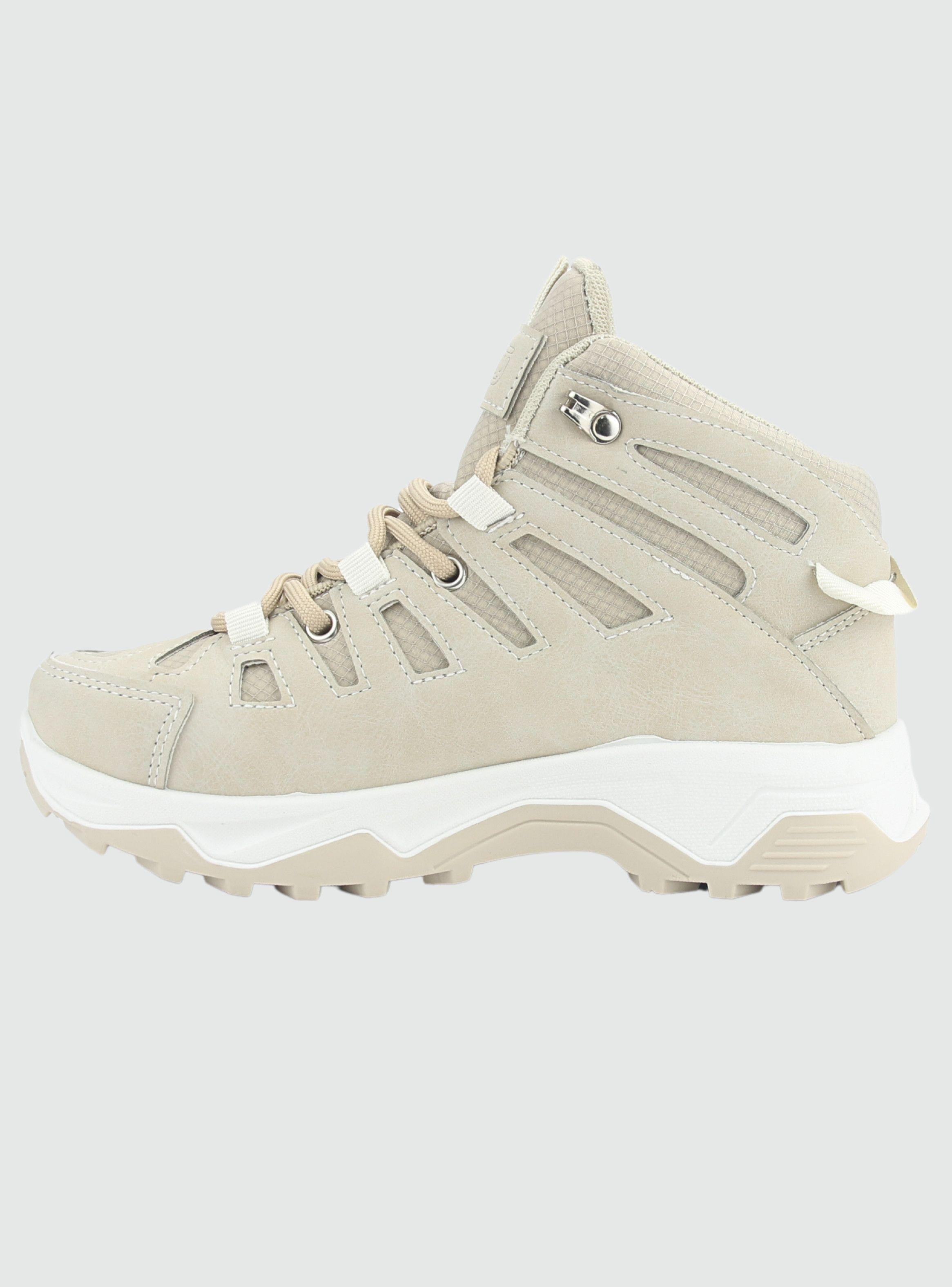 Zapatilla Chalada Mujer Pangui-1 Beige Urbano-1