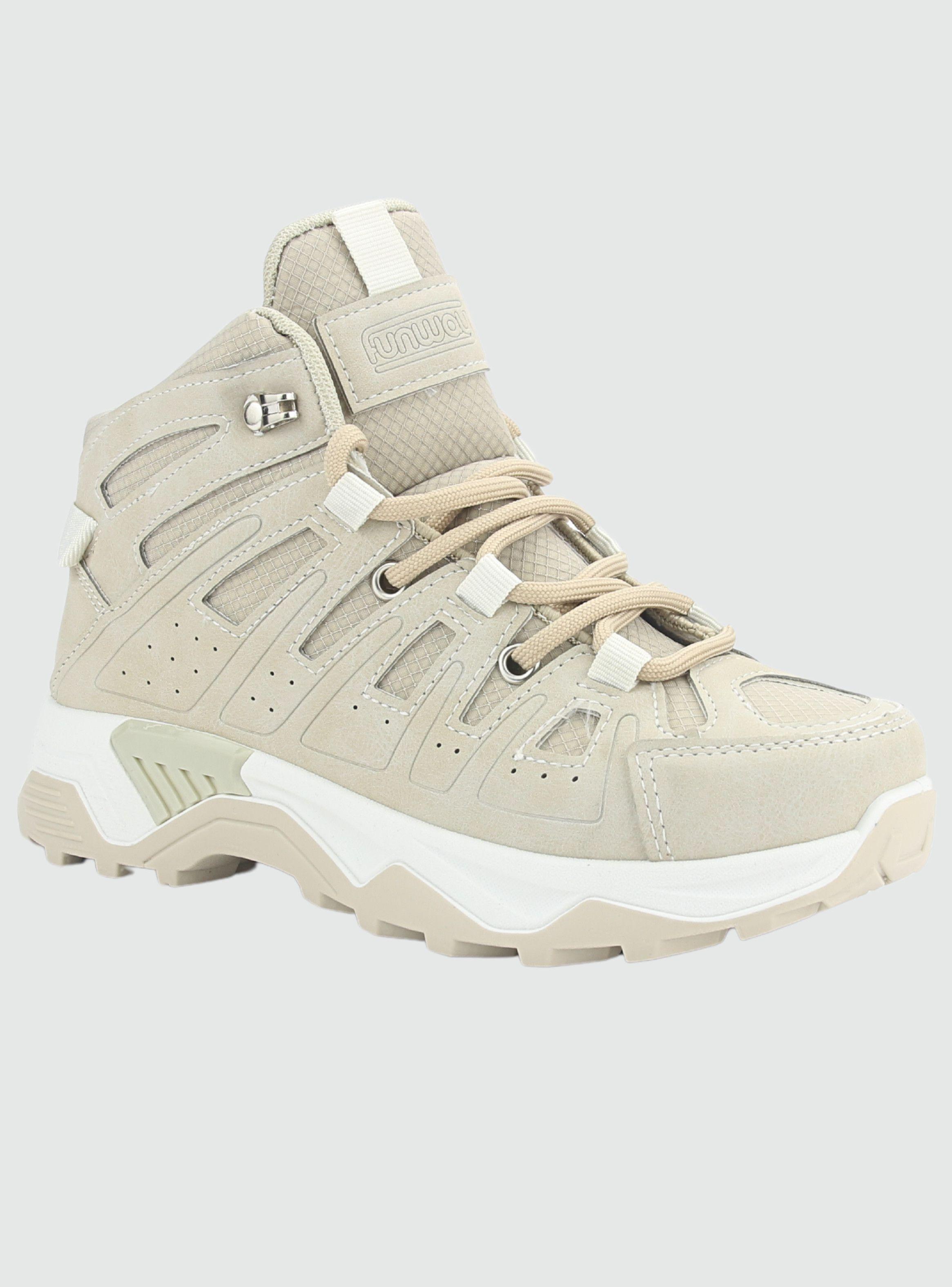 Zapatilla Chalada Mujer Pangui-1 Beige Urbano-2