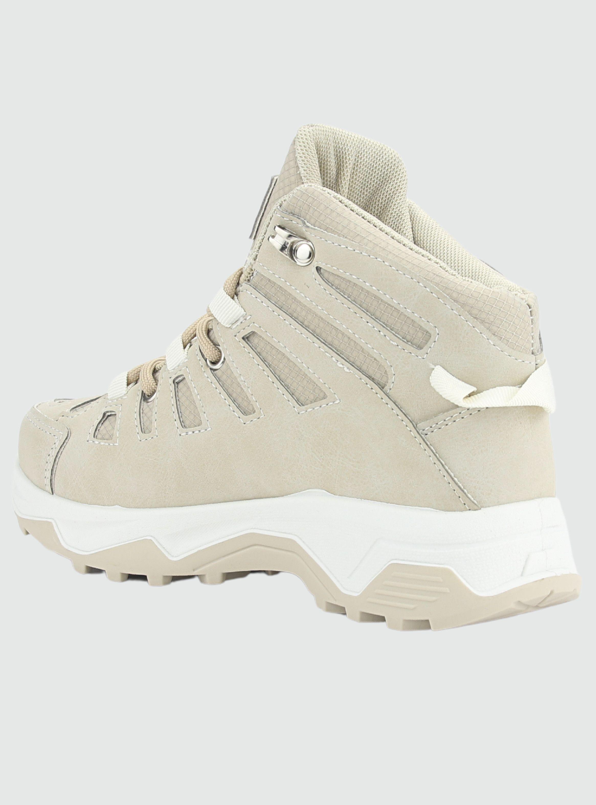 Zapatilla Chalada Mujer Pangui-1 Beige Urbano-3
