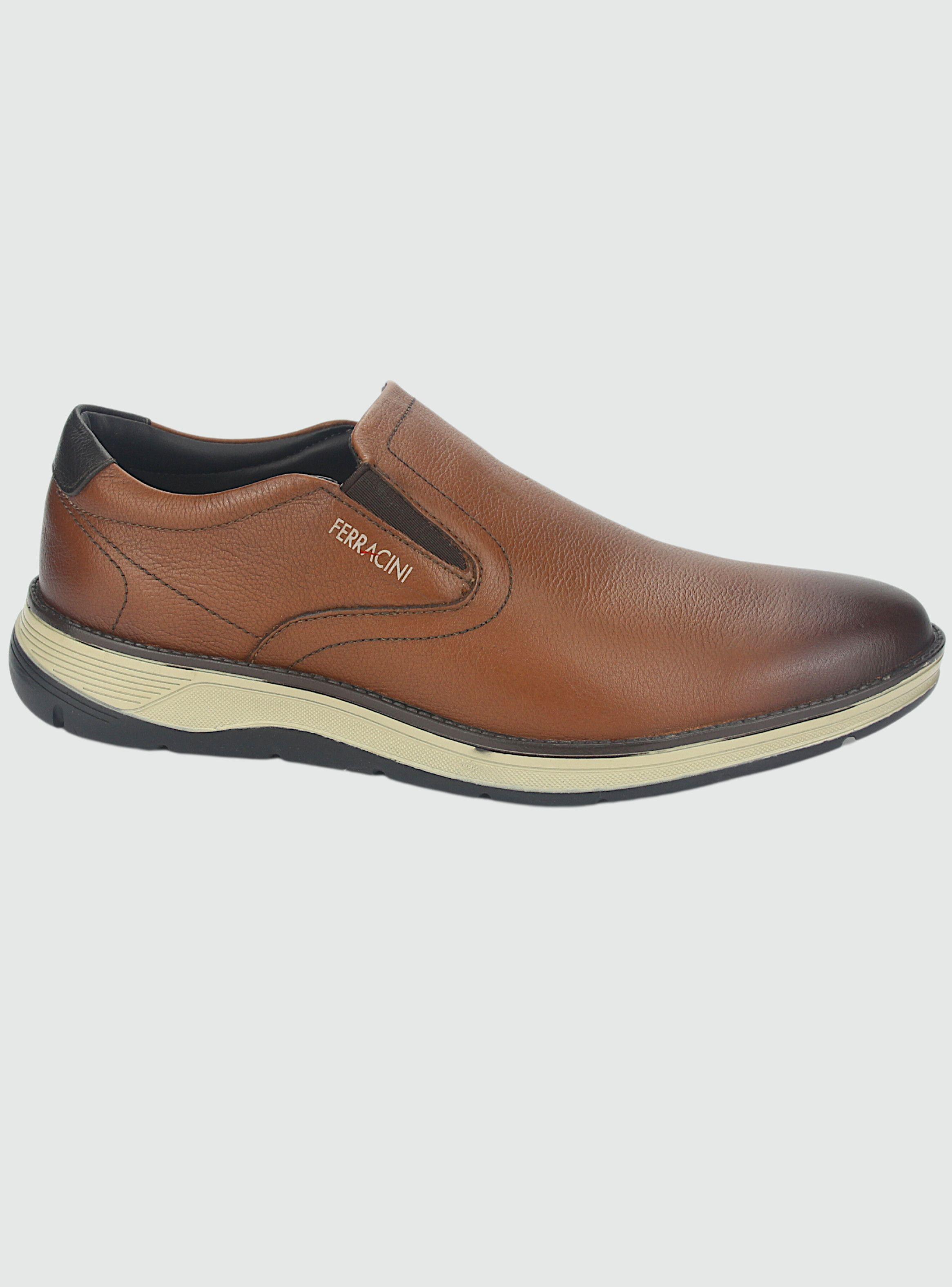 Zapato Ferracini Fluence Hombre 5545-559 D Havana Casual-0