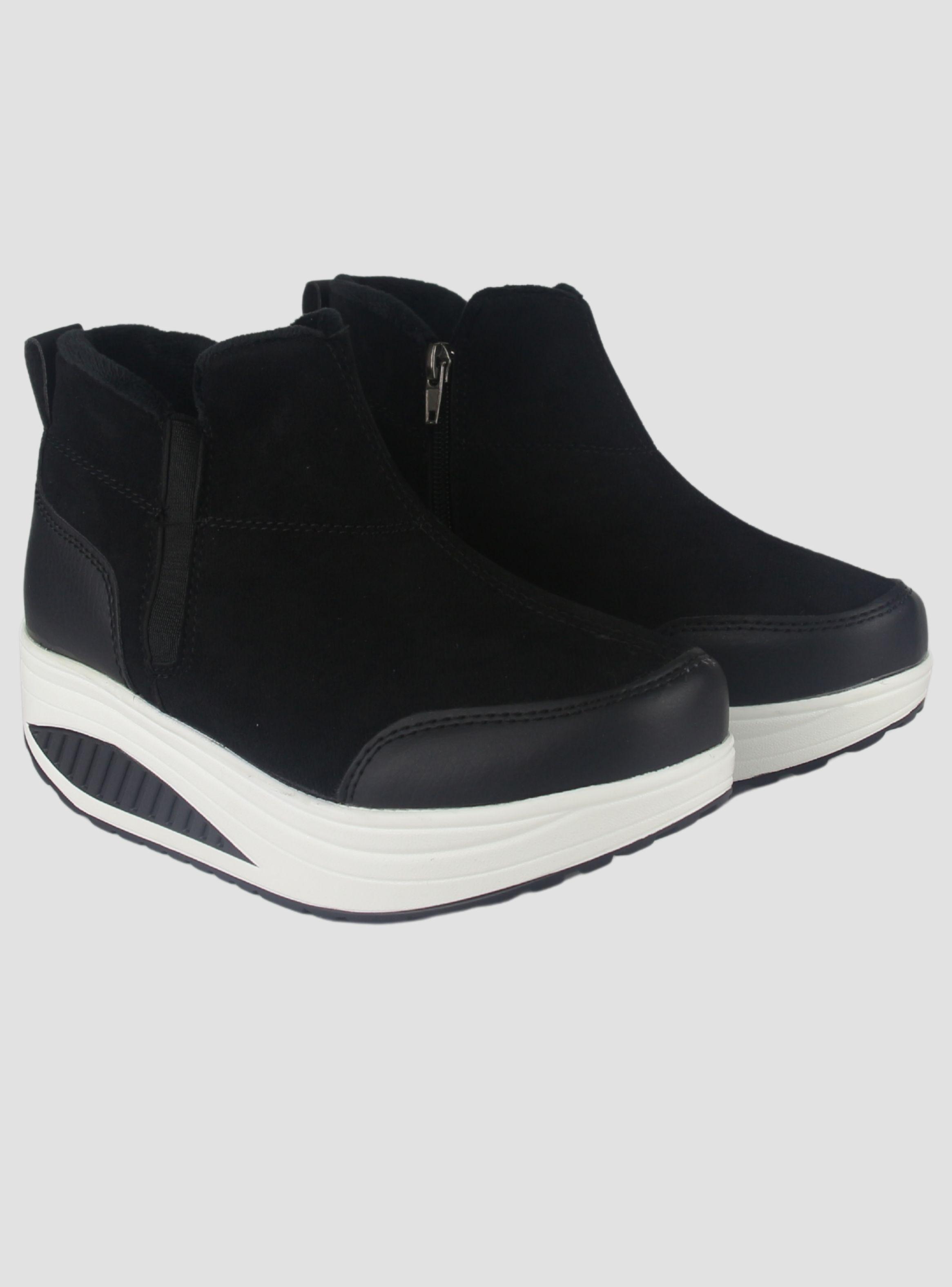 Botin Funway Mujer Tija-4 Negro Casual-4