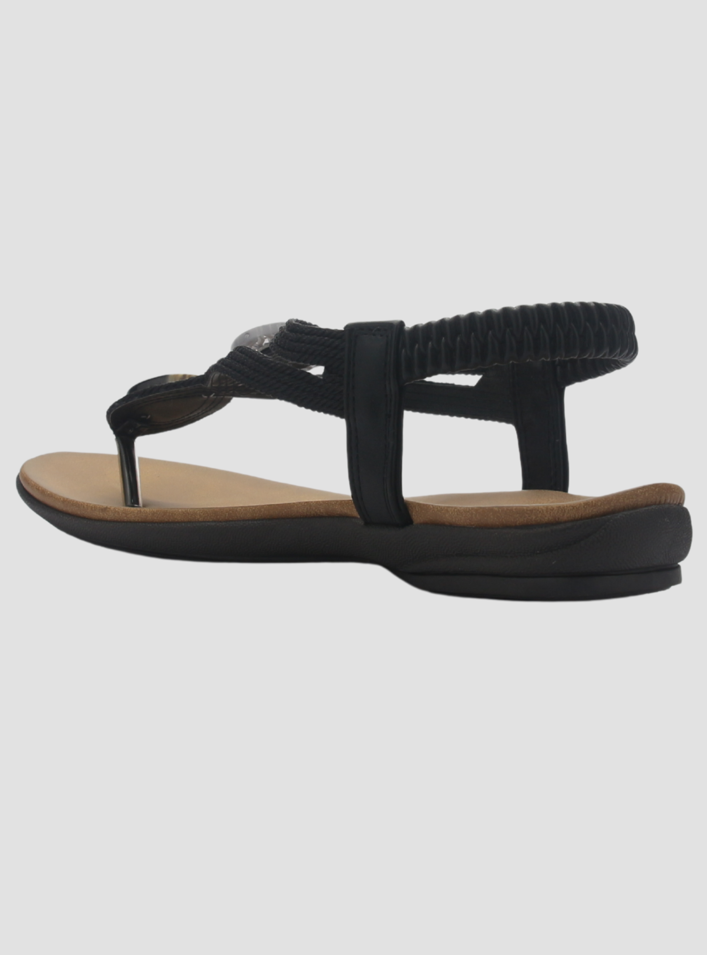 Sandalia Chalada Mujer Anatomic78 Negro Casual-3