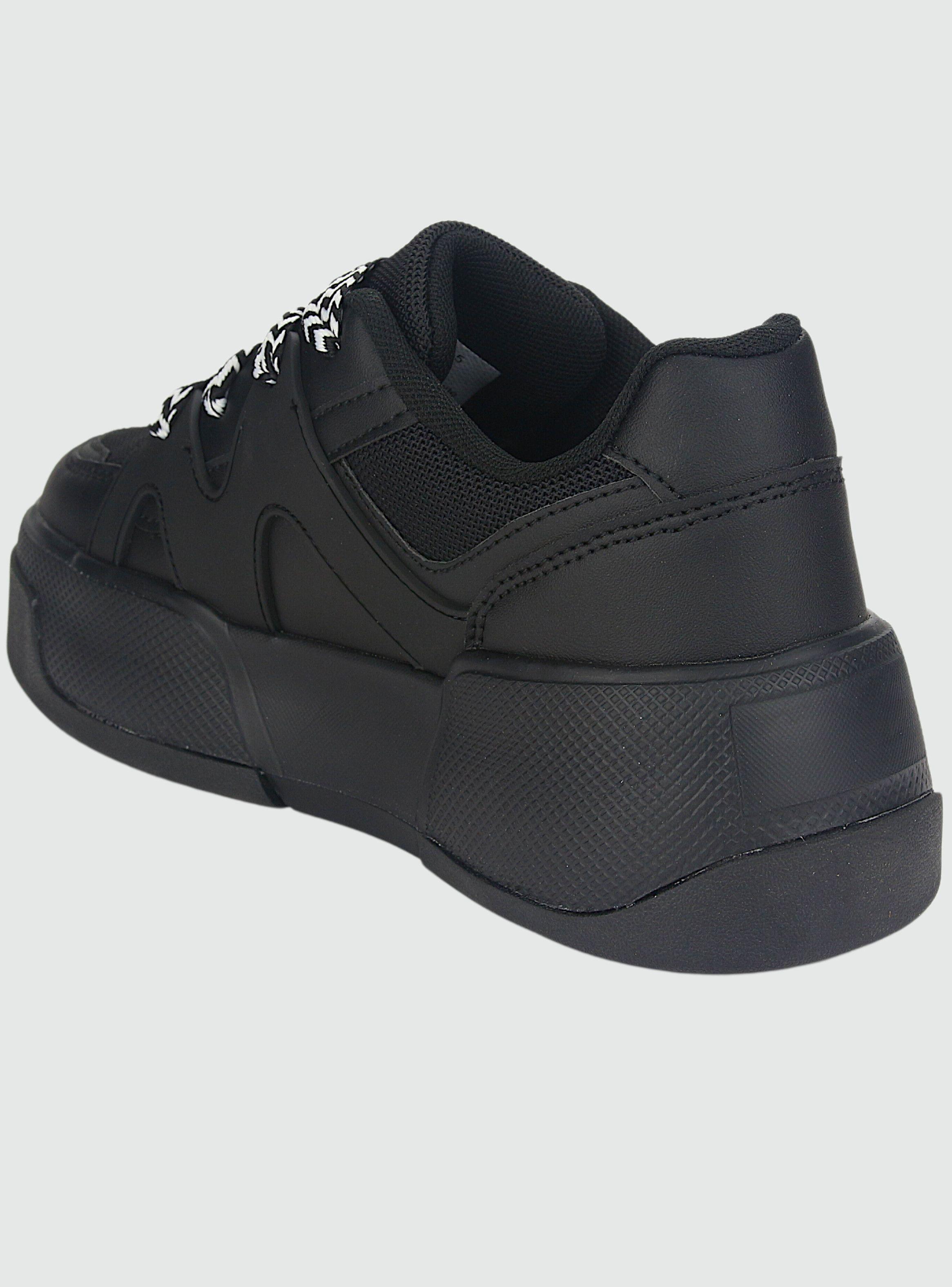 Zapatilla Chalada Mujer Nora-5 Negro Urbano-4