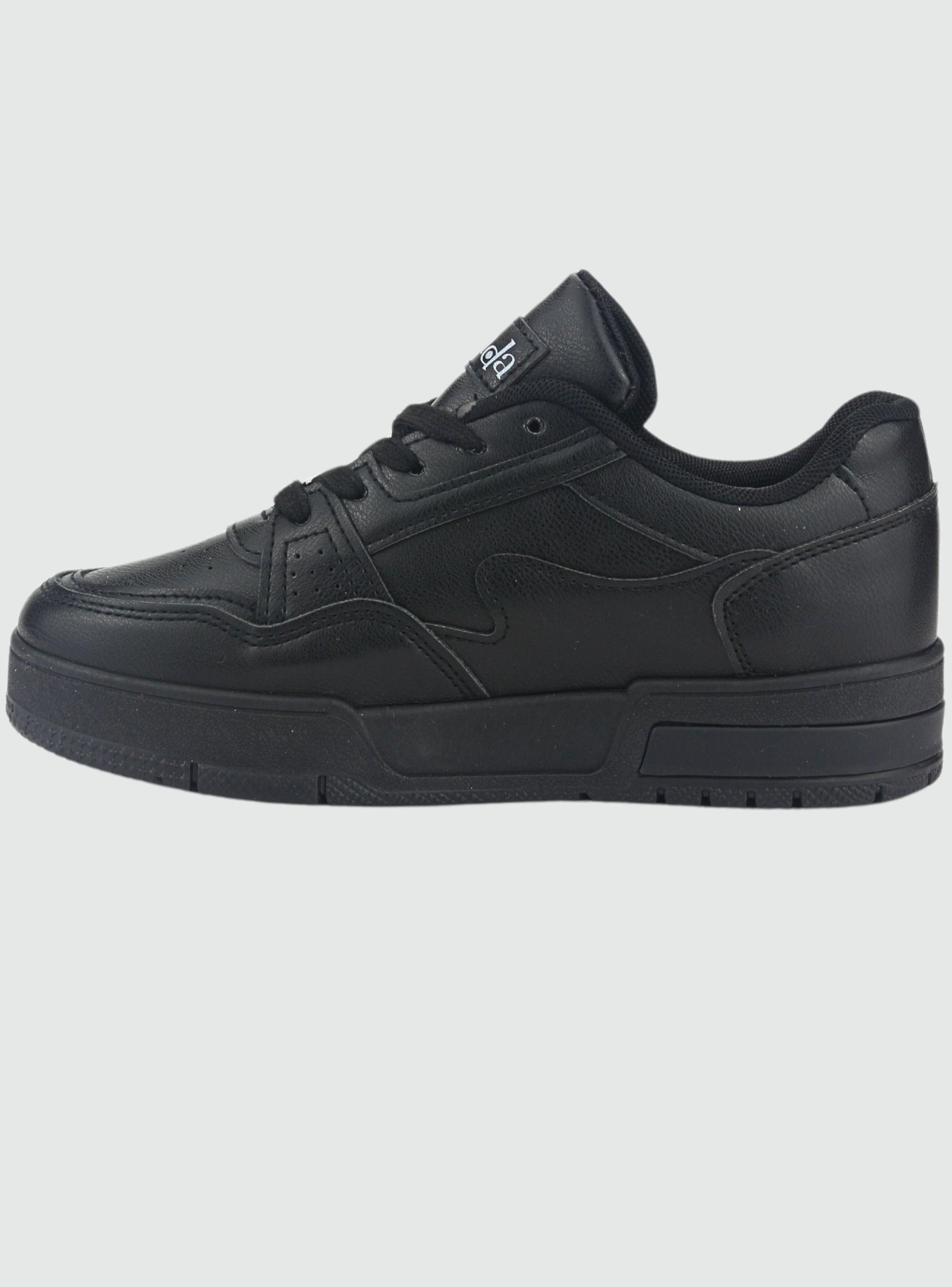 Zapatilla Chalada Mujer Joker-1 N Negro Urbano-1