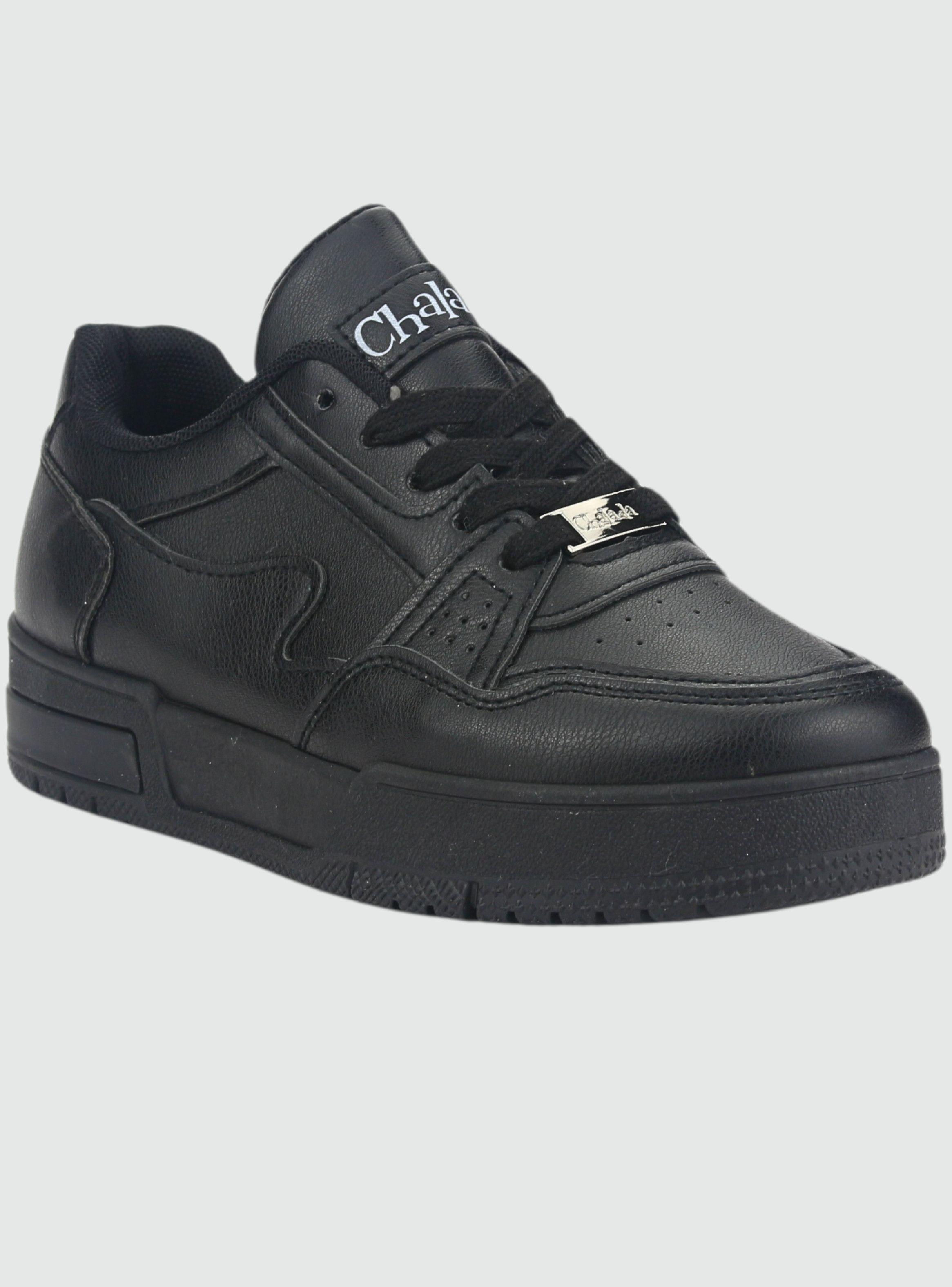 Zapatilla Chalada Mujer Joker-1 N Negro Urbano-2
