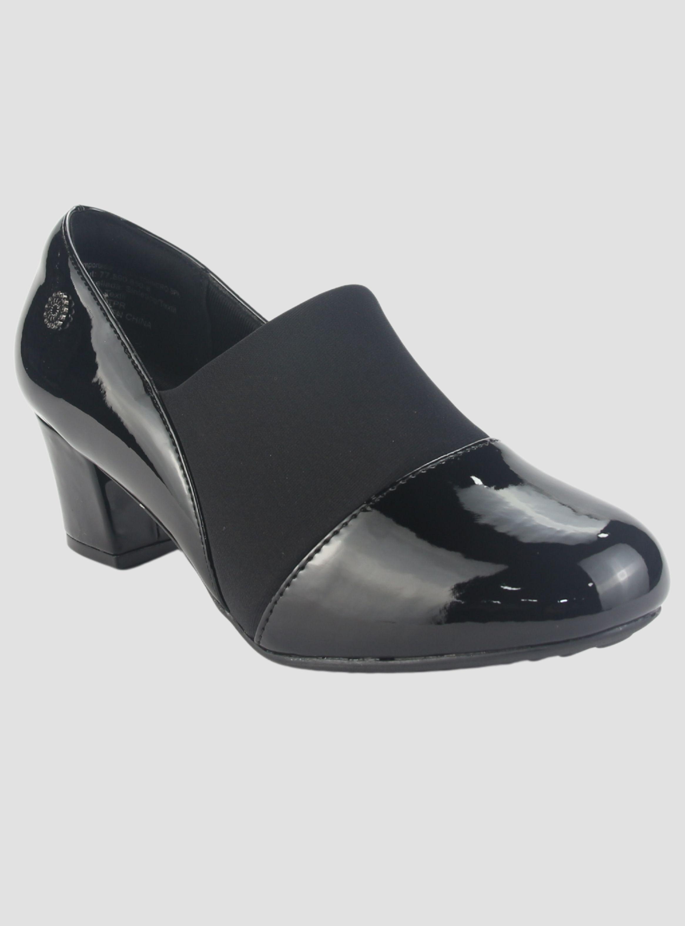 Mocasin Chalada Mujer Flexi-43 Negro Casual-2