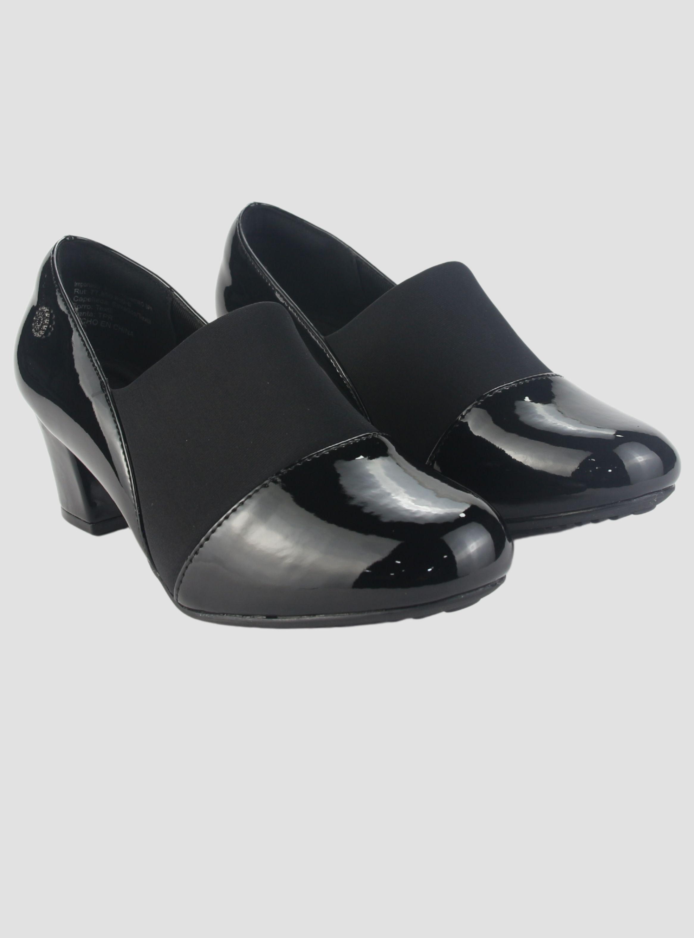 Mocasin Chalada Mujer Flexi-43 Negro Casual-4
