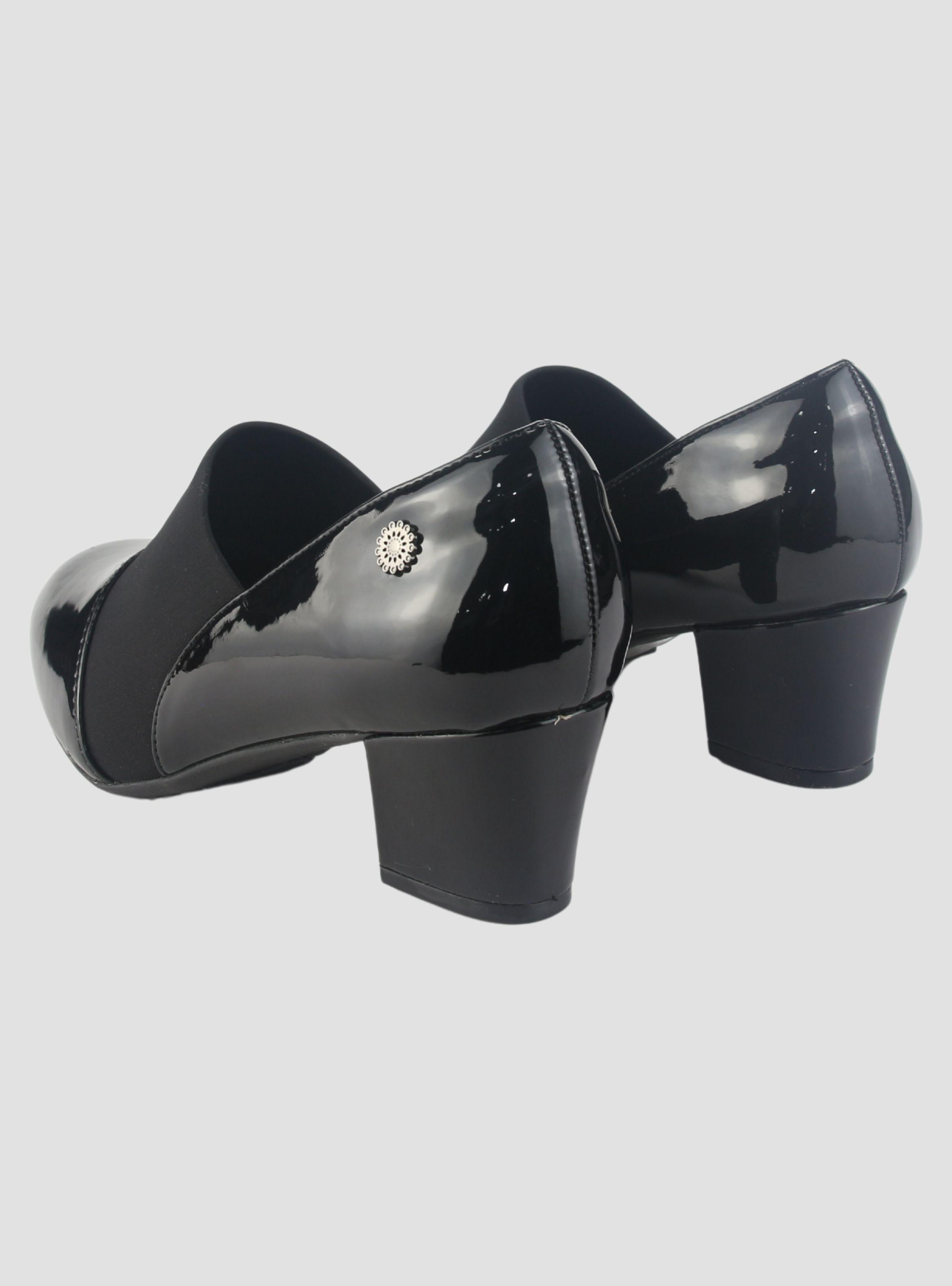 Mocasin Chalada Mujer Flexi-43 Negro Casual-5
