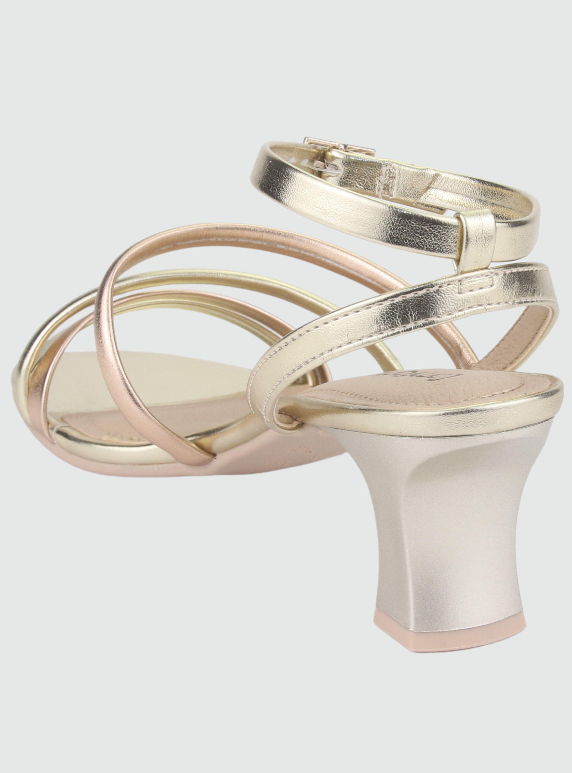 Sandalia Comfortflex Mujer 2259403 Dorado Moda-3