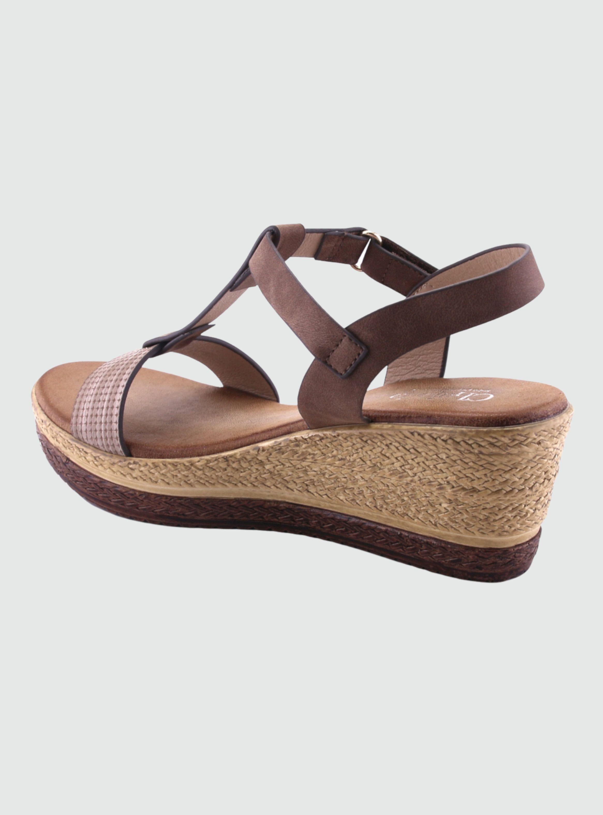 Sandalia Chalada Mujer Malta-7 Café Casual-1