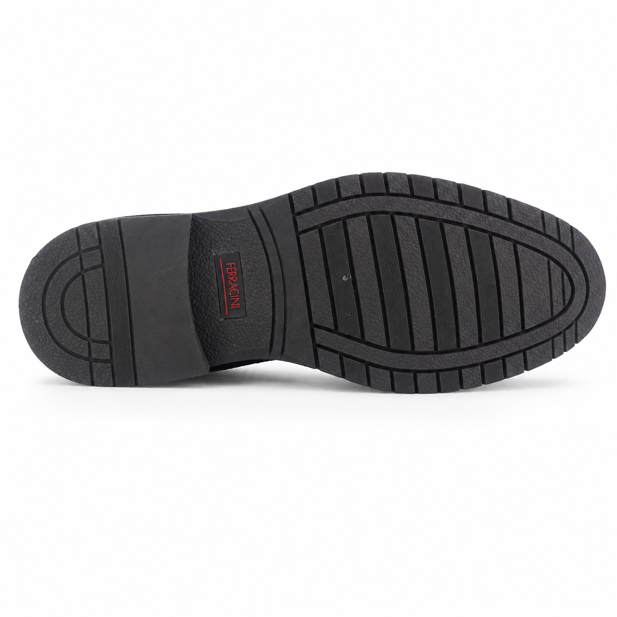 Botin Ferracini Hombre 5437 Firenze Negro Casual-4