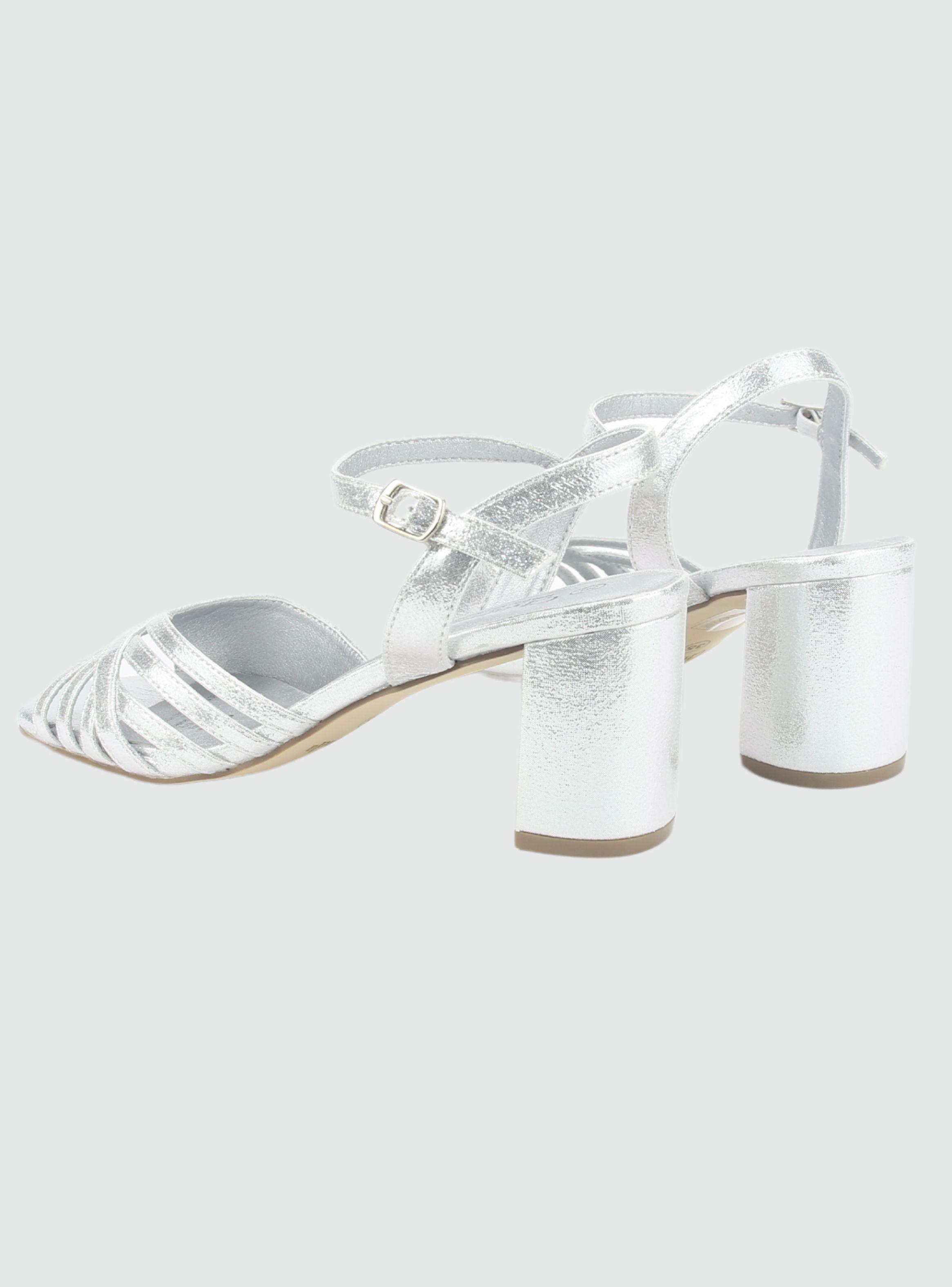 Sandalia Chalada Mujer Foly-2 Plateado Casual-5