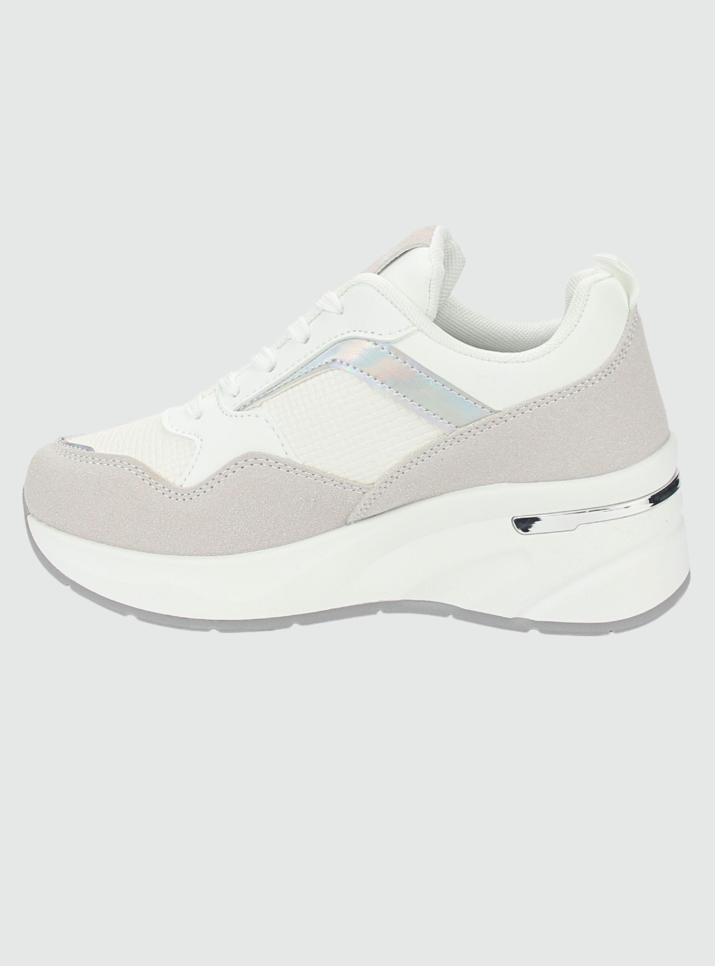 Zapatilla Chalada Mujer Juna-1 Blanco Casual-1