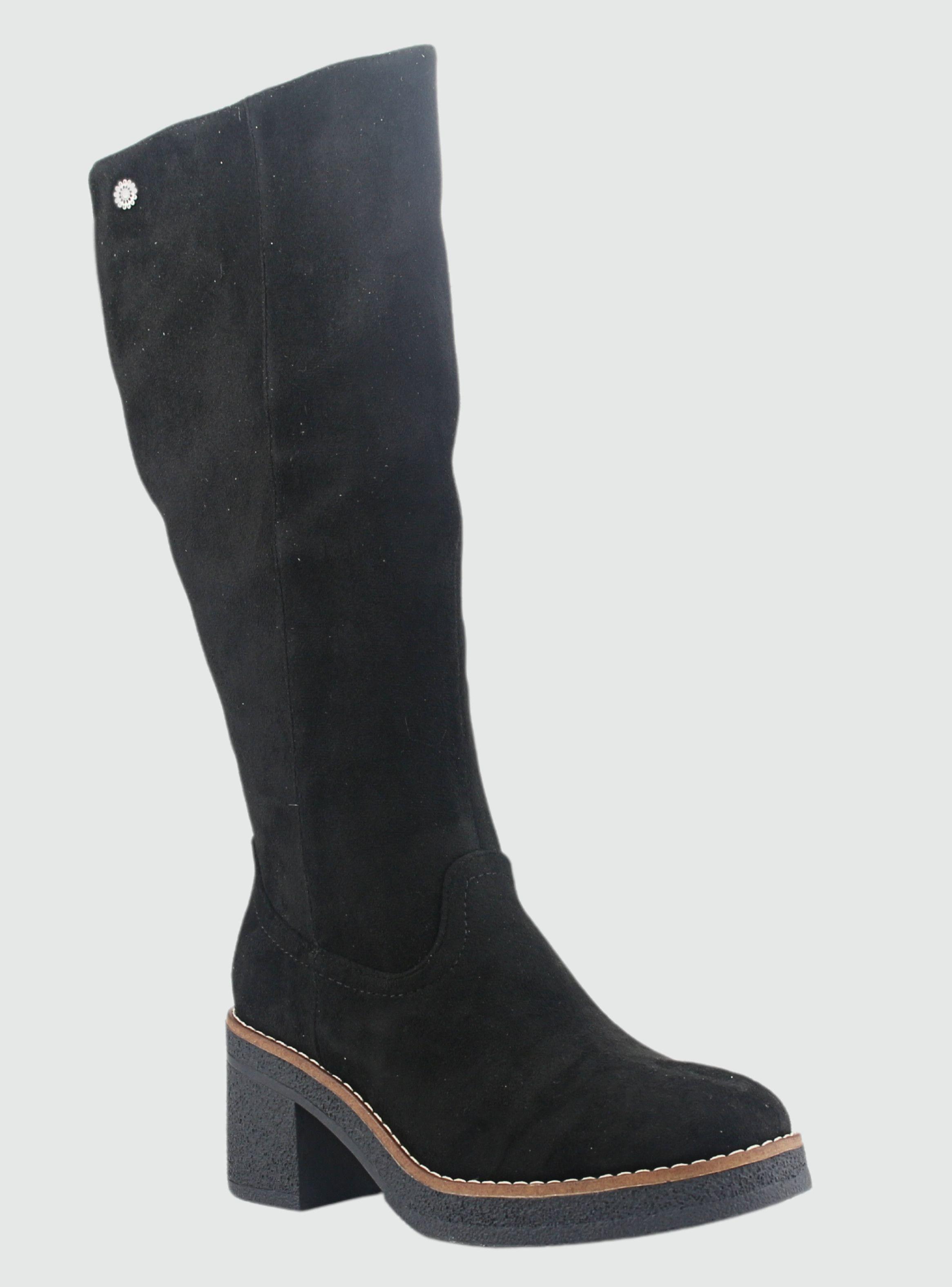 Bota Chalada Mujer Bricca-1 Negro Casual-2