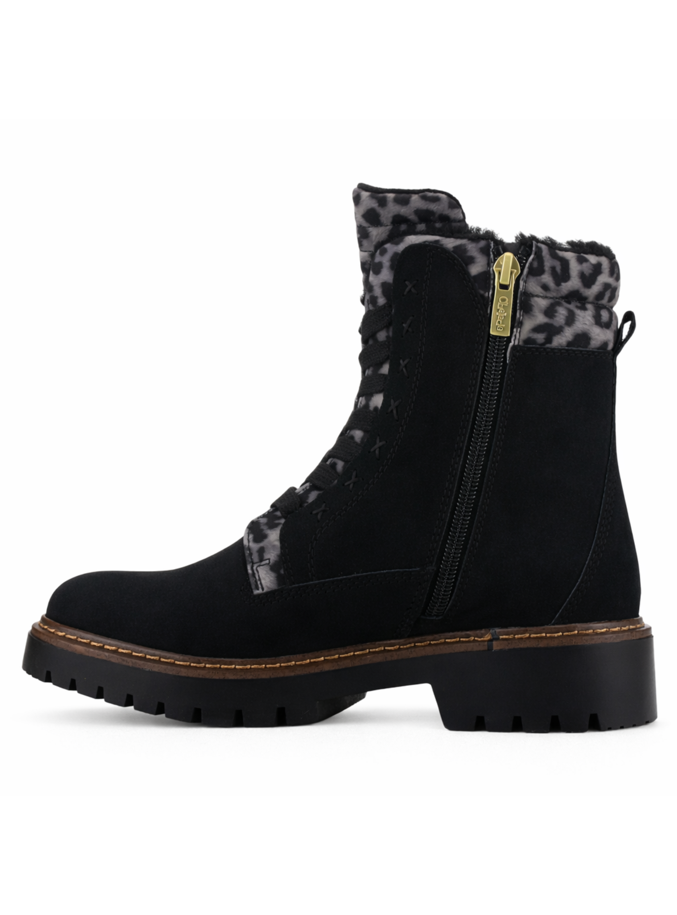 Botin Negro Mujer Casual Chalada Torino-1