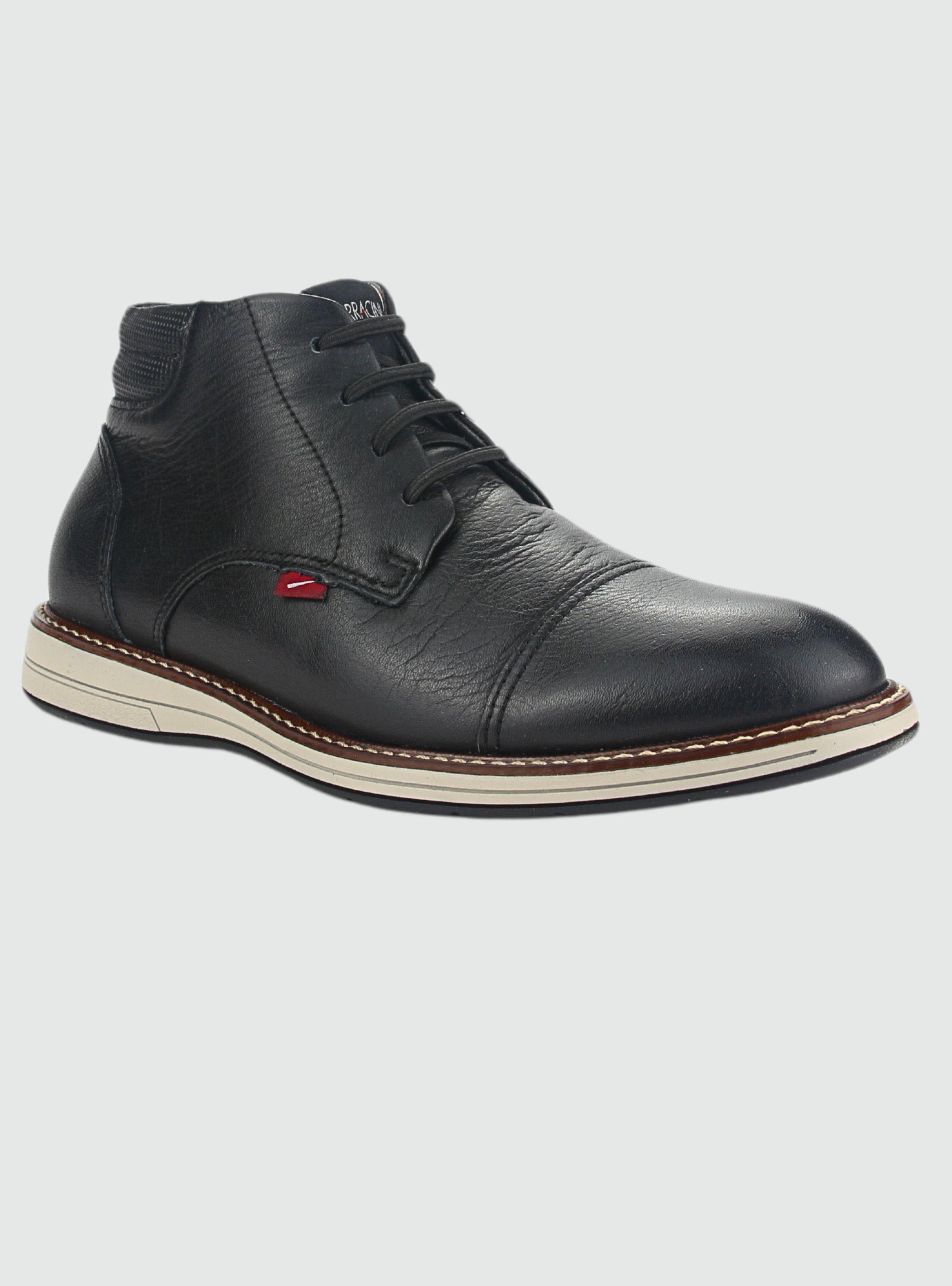 Botin Ferracini Hombre 6153 Kingston Negro Casual-2