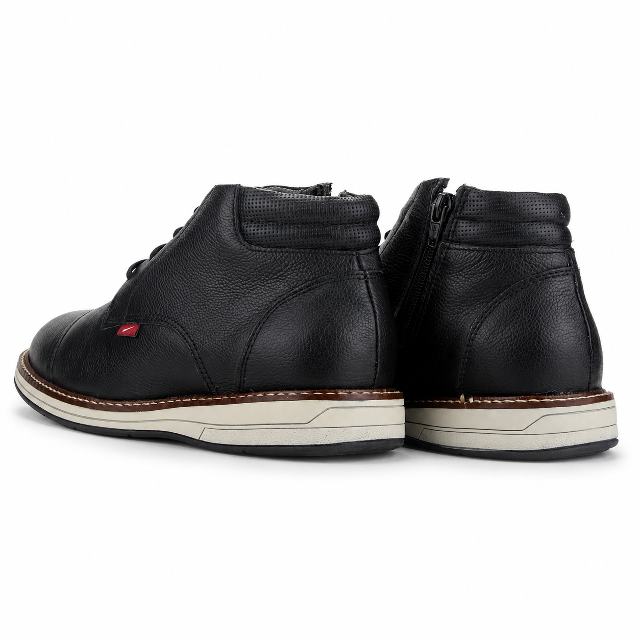 Botin Ferracini Hombre 6153 Kingston Negro Casual-5