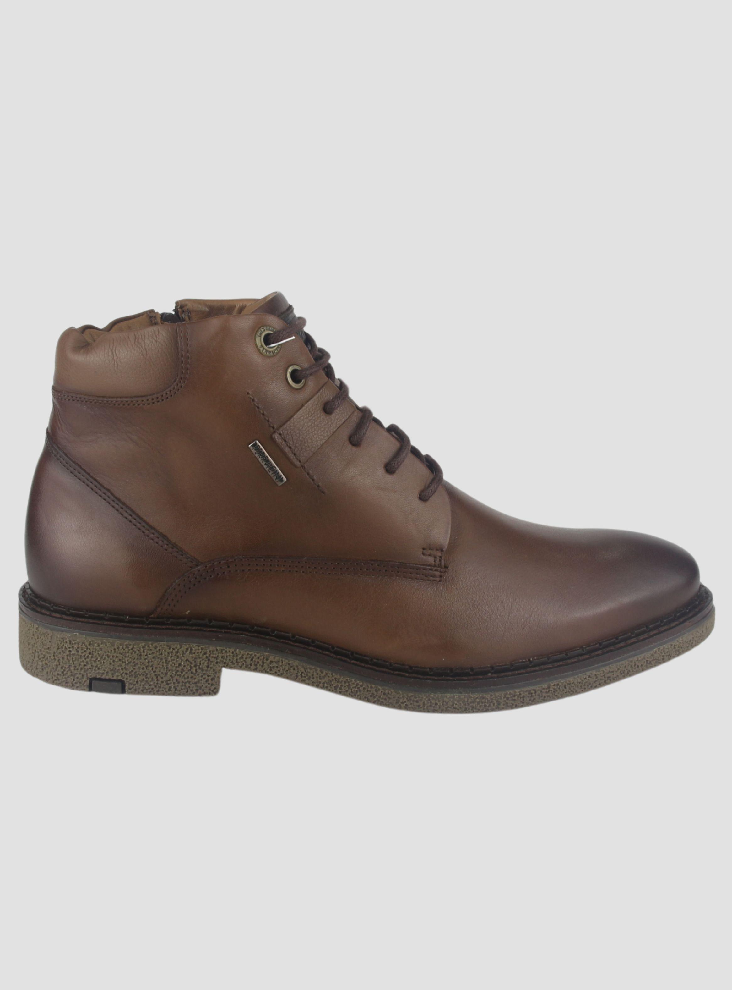 Botin Ferracini Hombre 9720 Almada Café Casual-0