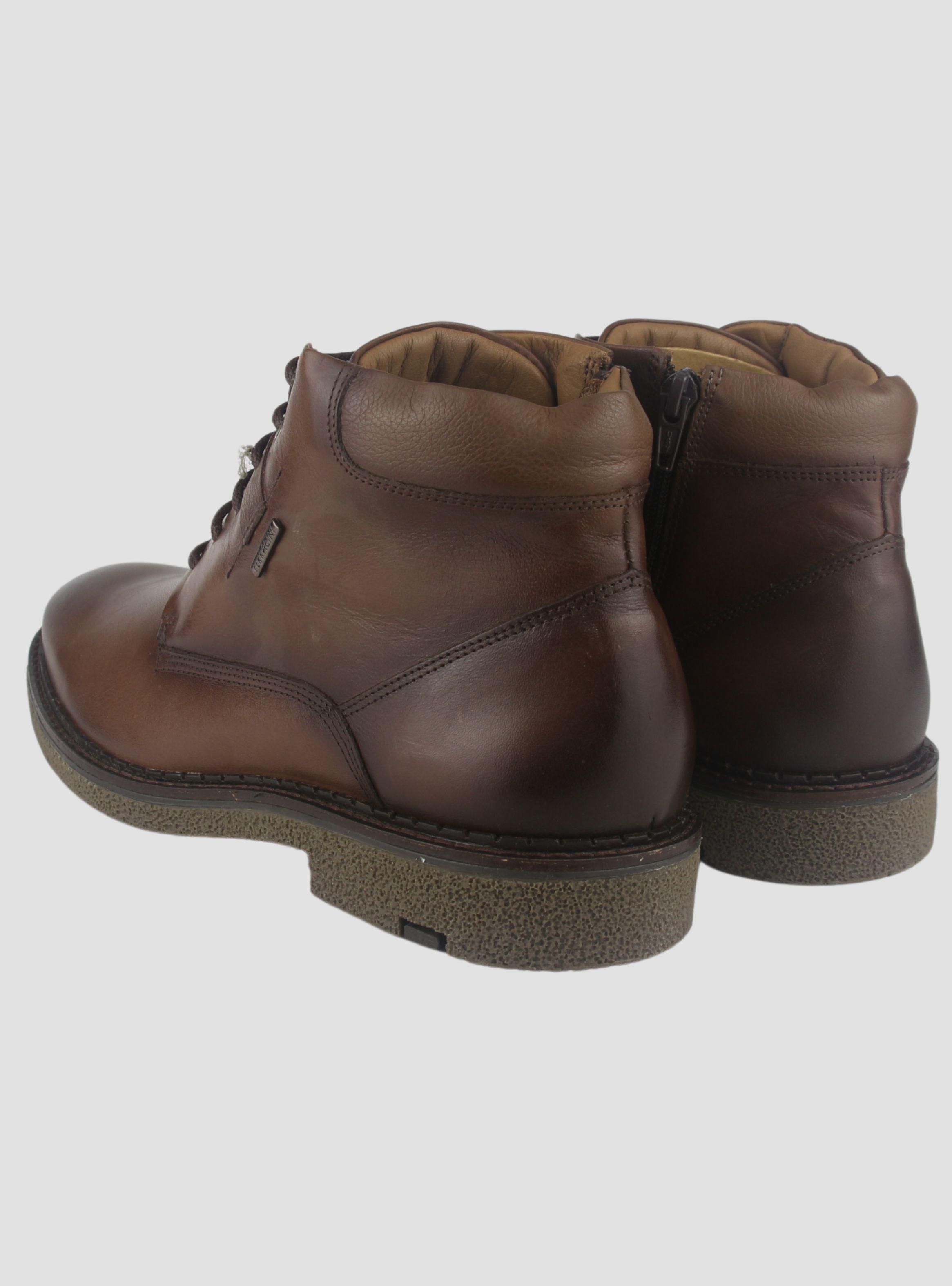 Botin Ferracini Hombre 9720 Almada Café Casual-5