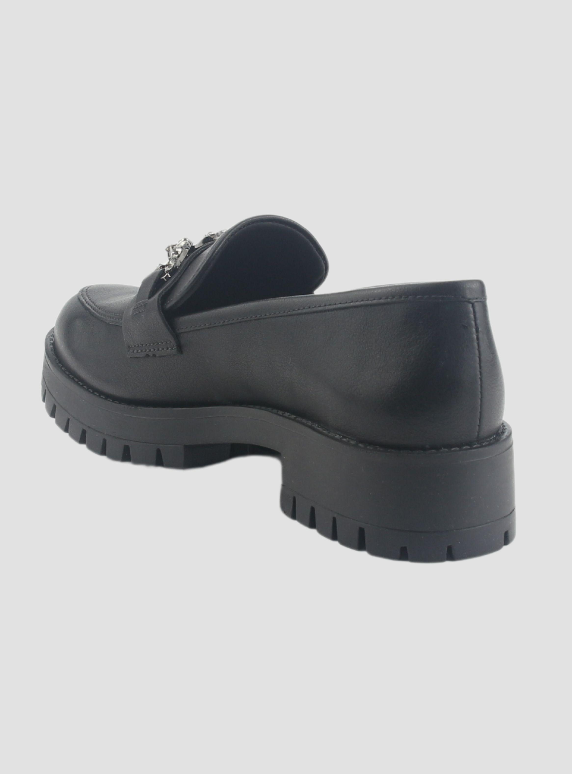 Mocasin Via Marte Mujer 083-005-01 Negro Casual-3