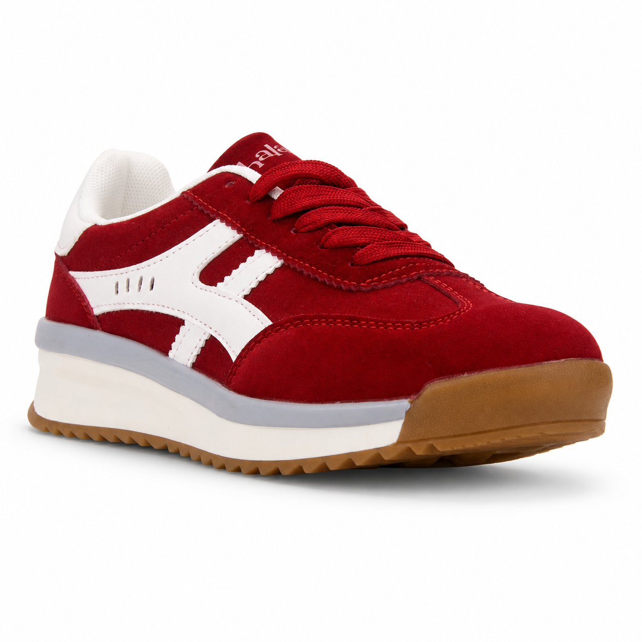 Zapatilla Rojo Mujer Urbano Chalada Front-2