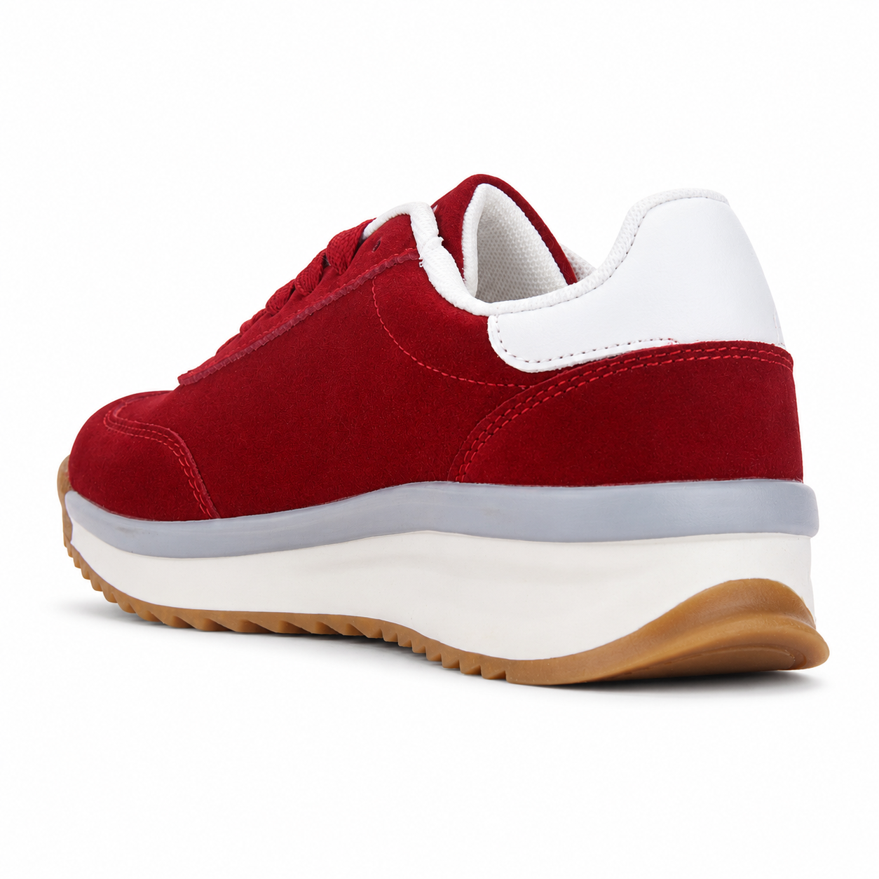 Zapatilla Rojo Mujer Urbano Chalada Front-3