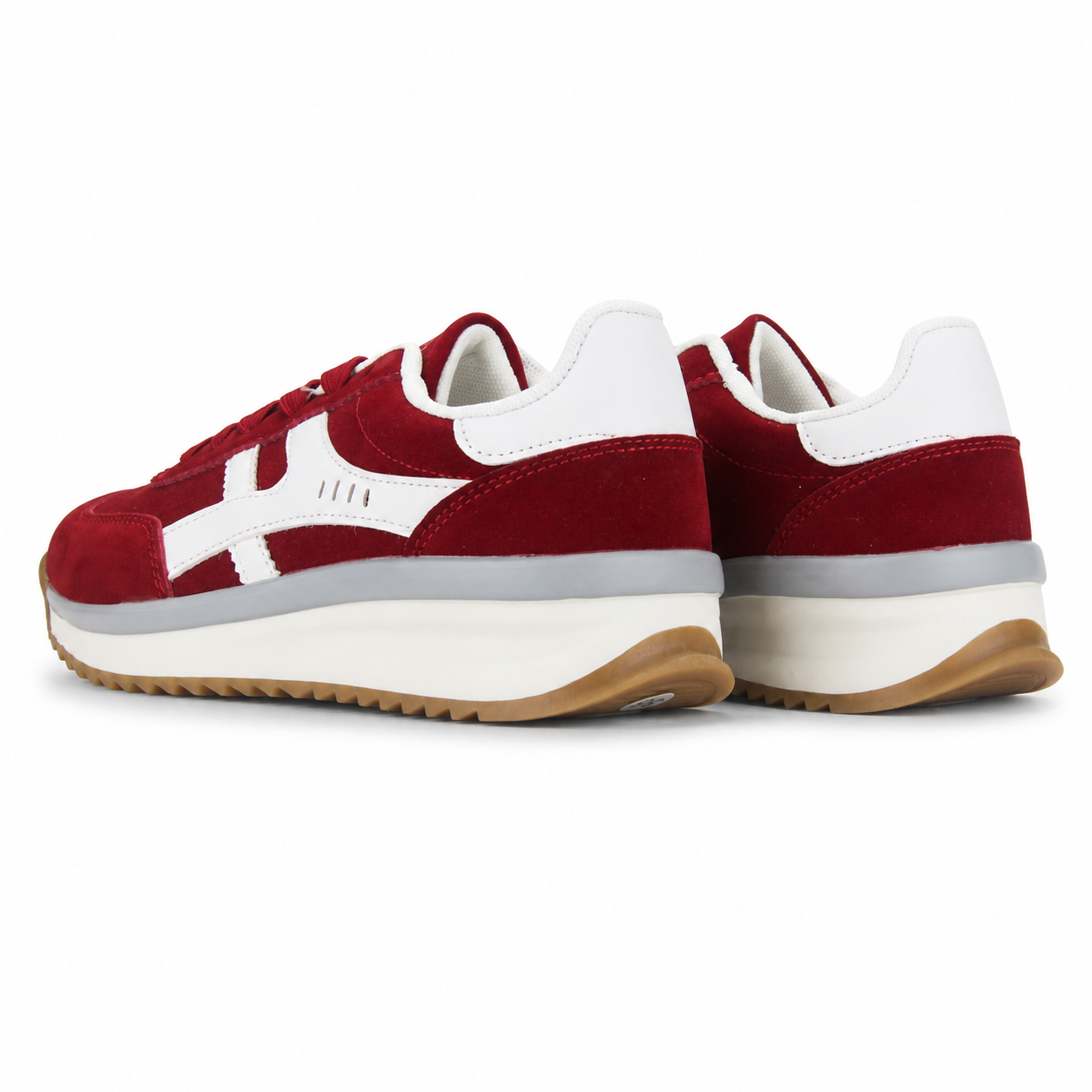 Zapatilla Rojo Mujer Urbano Chalada Front-7