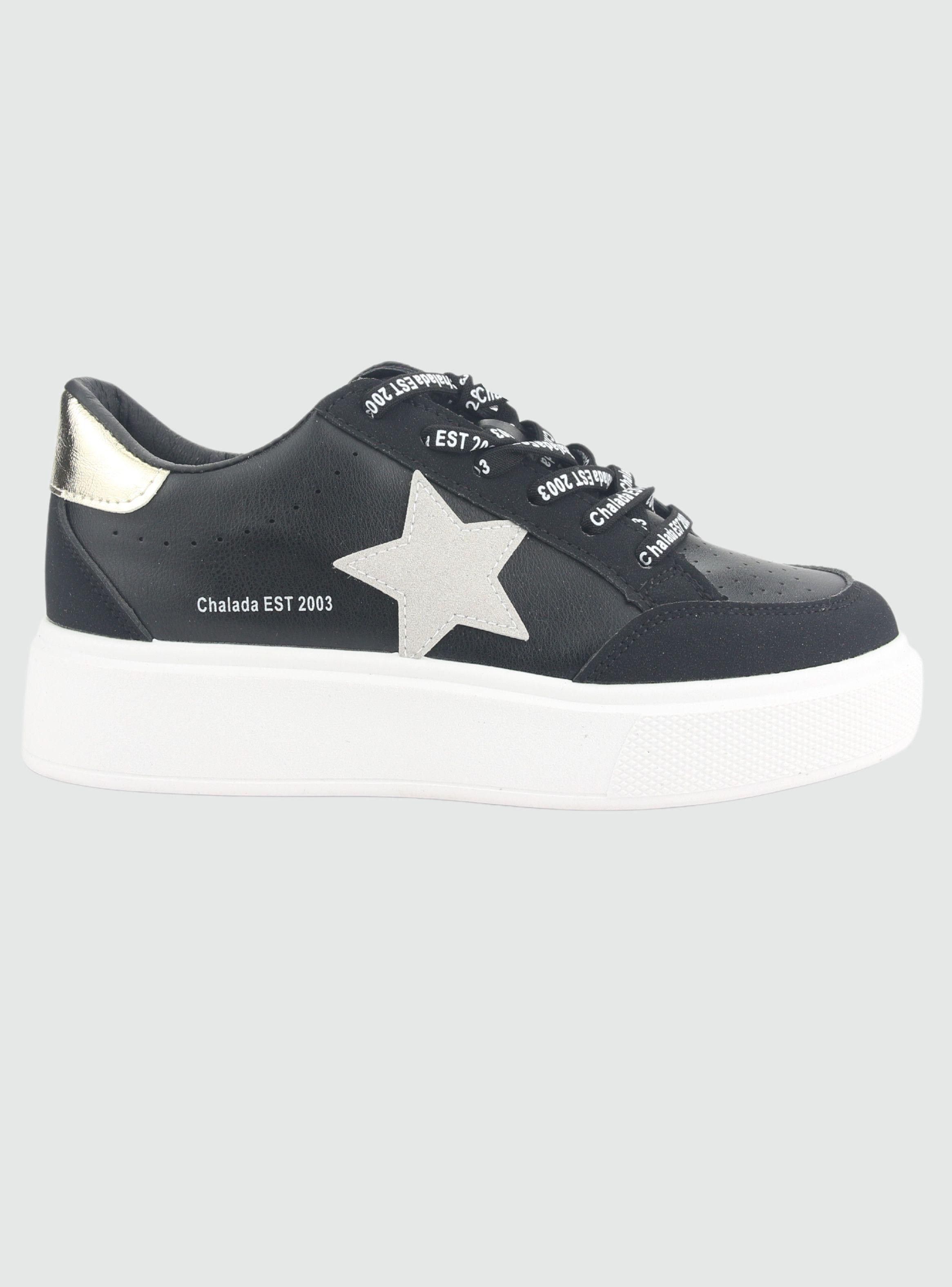 Zapatilla Chalada Mujer Candy-36 Negro Urbano-0