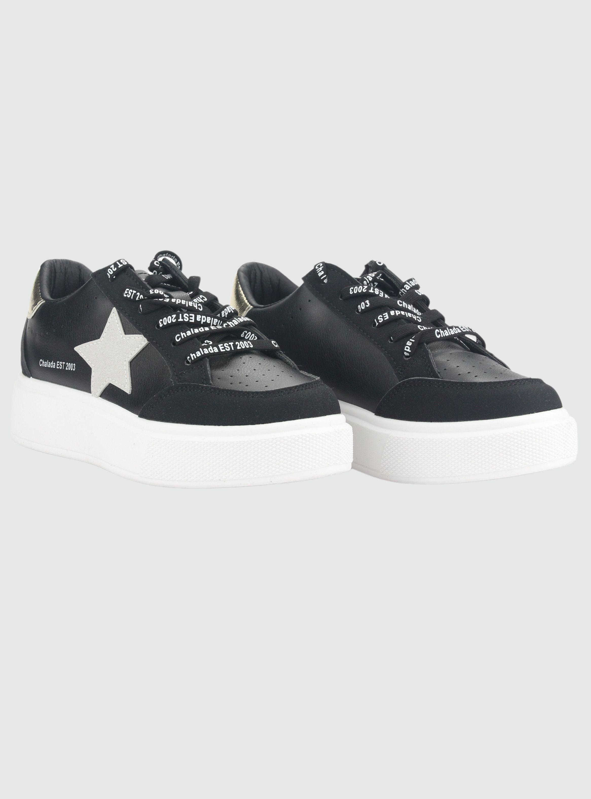 Zapatilla Chalada Mujer Candy-36 Negro Urbano-4